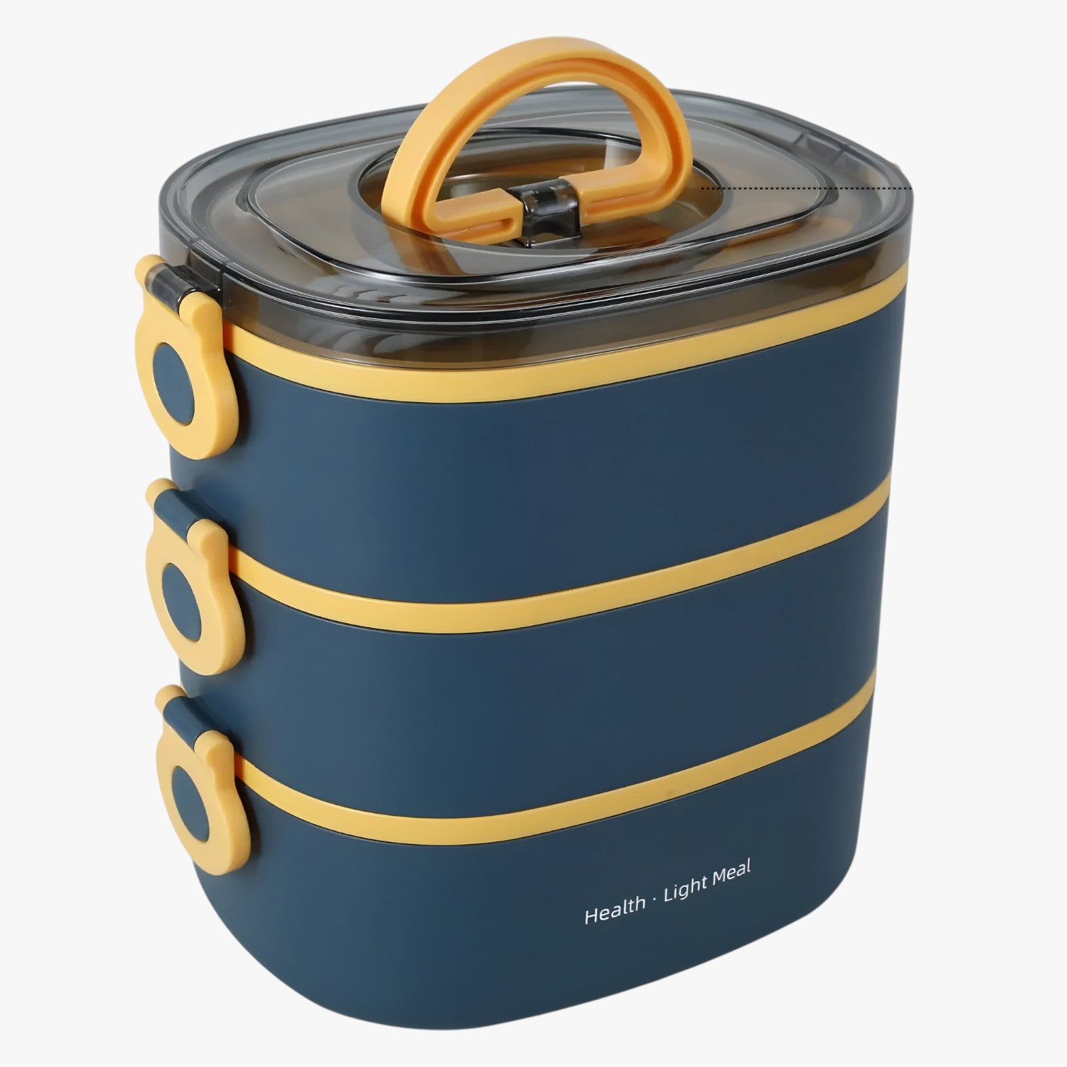 Frankie | Scatola Pranzo da 2000ML a Prova di Perdite con 3 Scomparti - - Kitchen lunch box - Concept Palermo