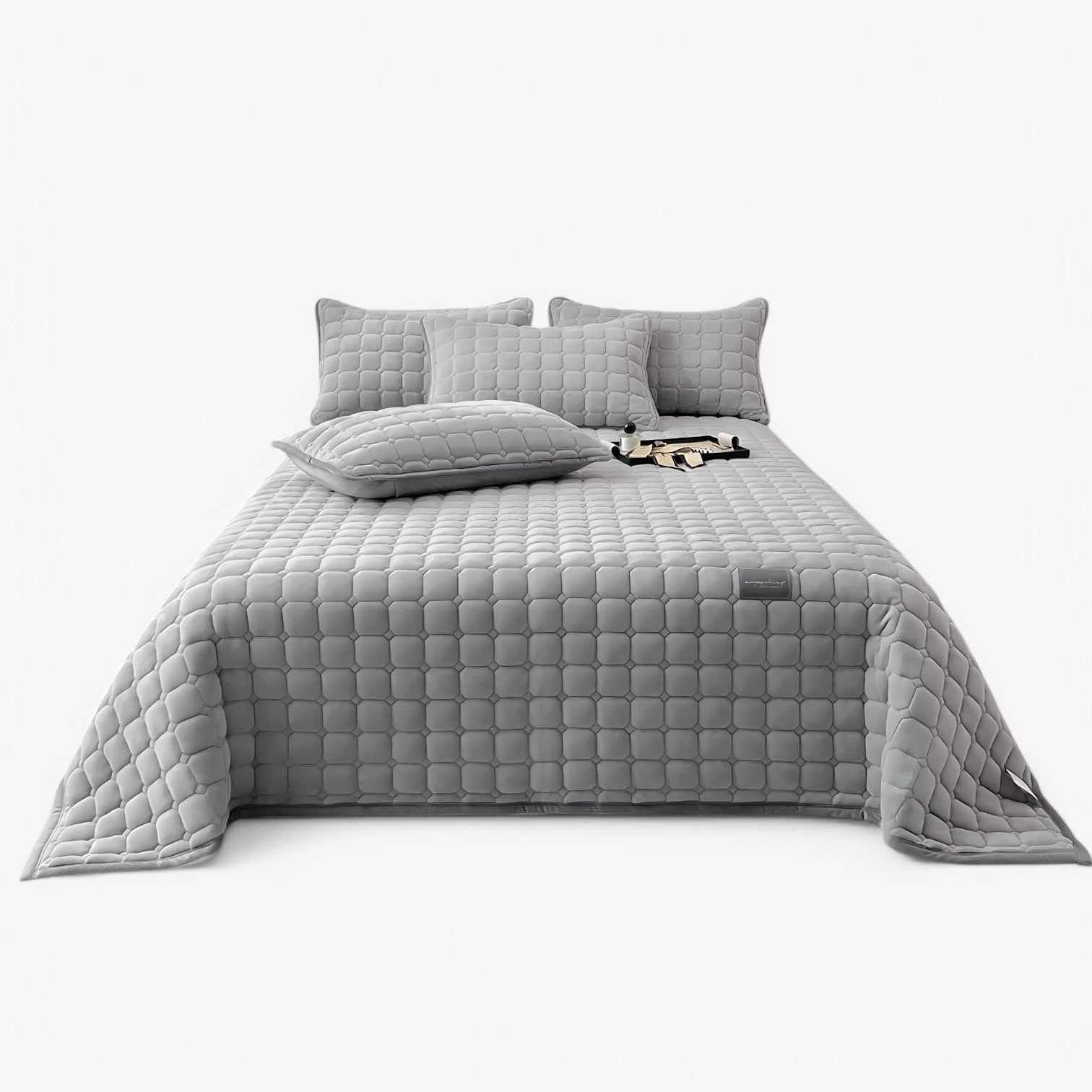 Perla | Lussuoso copripiumino in morbido velluto per comfort e lusso - - bedroom Home - Concept Palermo