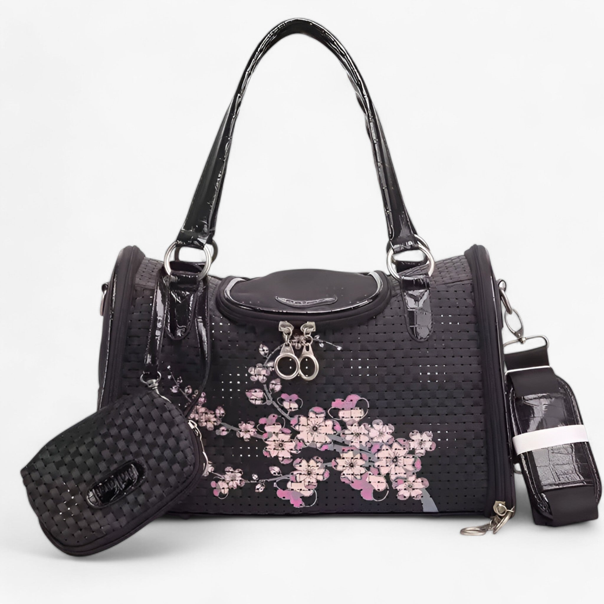 Hannah | Elegante borsa per cani in PU pelle - OUT30010-4 - - Concept Palermo