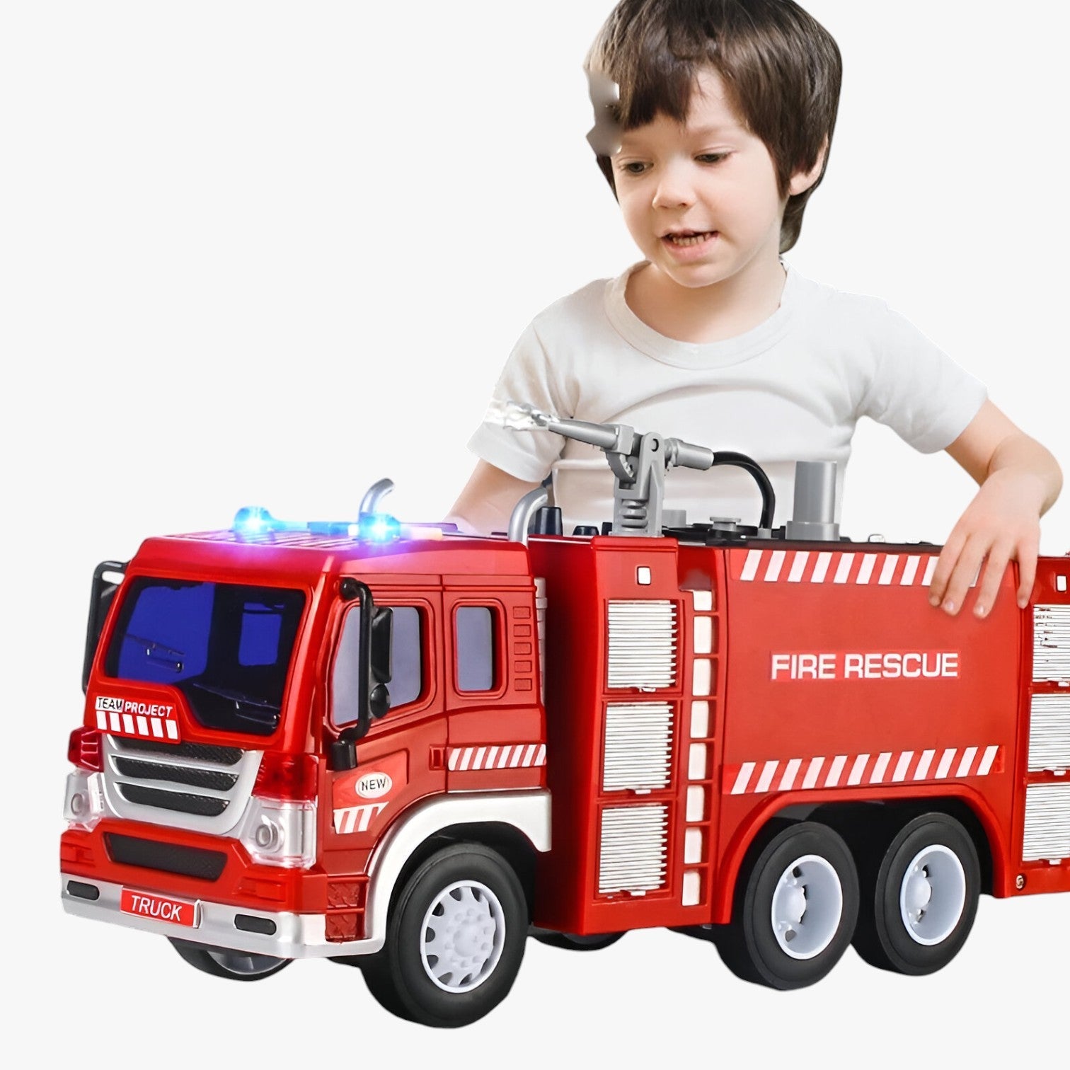 Breck | Autopompa – Suono realistico, luce e divertimento - - toys toys & gifts toys for kids - Concept Palermo