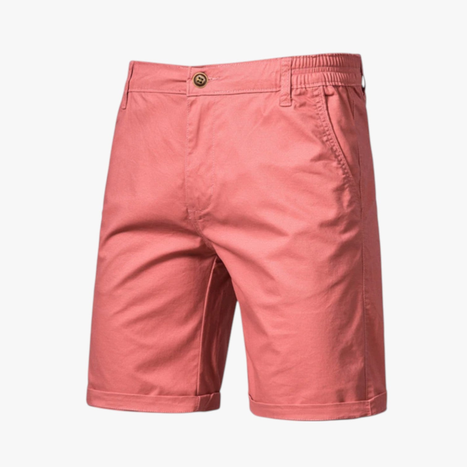 Grant | Pantaloncini da uomo in cotone elasticizzato: comfort premium per il relax - RosaPelle - Herren Shorts komfortable Shorts shorts for men Summer shorts - Concept Palermo
