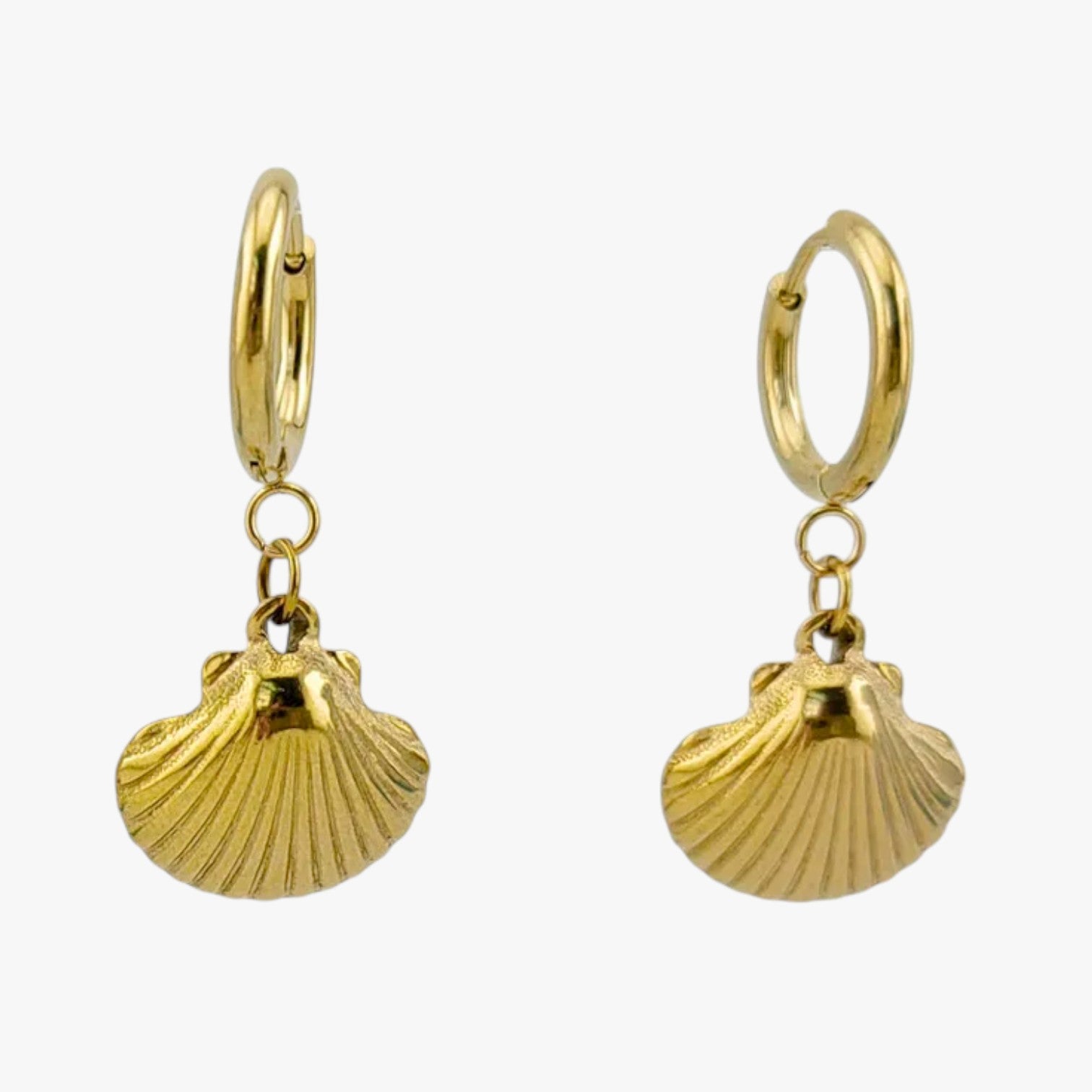 Irene | Orecchini koi estivi in acciaio colorato - Conchiglia - EARRINGS Earrings for Women Girls womens earring - Concept Palermo
