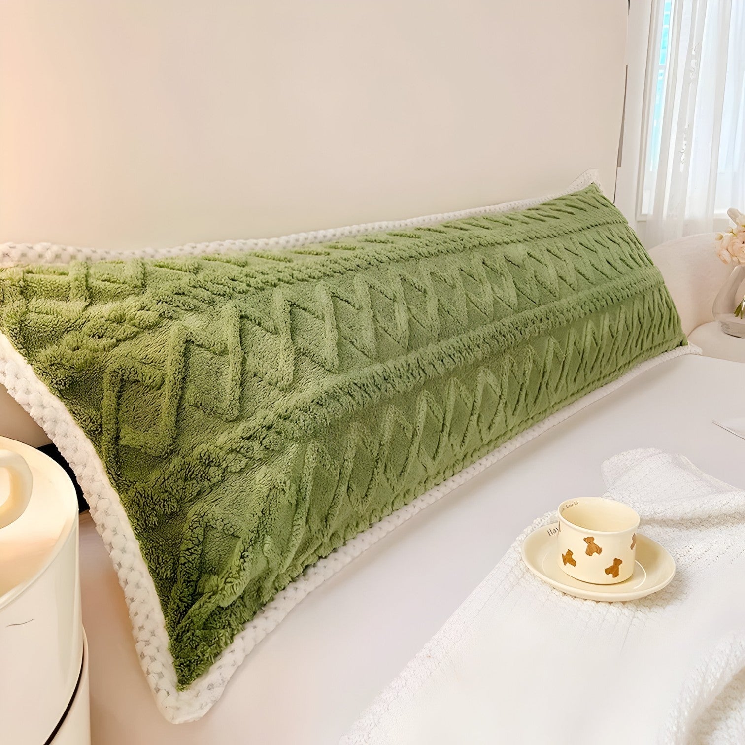Manuela | Fodera per cuscino in flanella – Accogliente, elegante e perfetta vestibilità - - bedroom Home - Concept Palermo