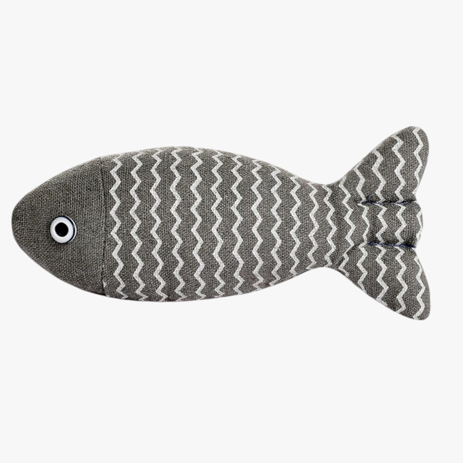 Sunny | Pesce Giocattolo in Canapa con Valeriana per Gatti - Grigio - pet pet toys petproduct - Concept Palermo