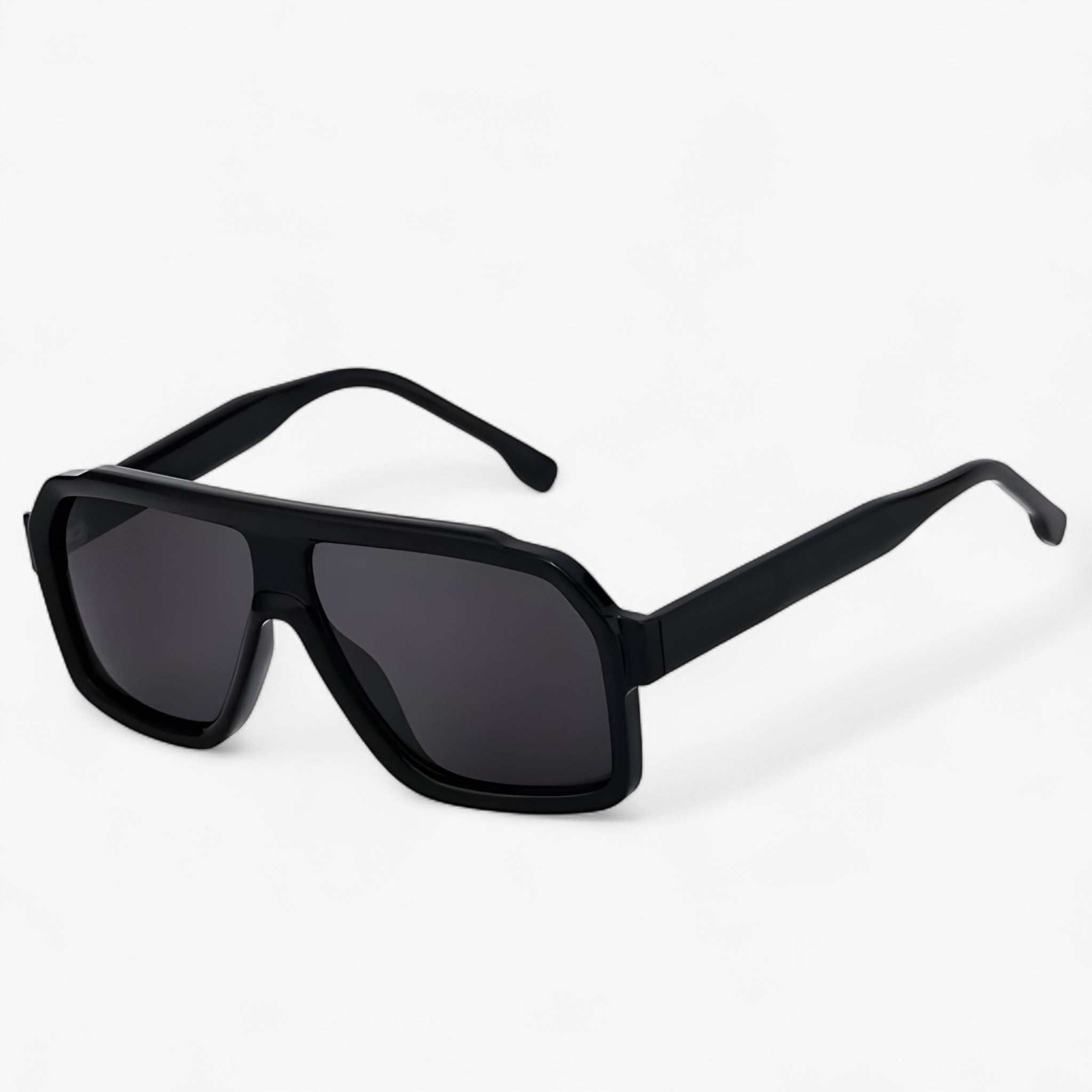 Viggo | Occhiali da sole punk oversize antivento - NeroGrigio - Fashion Sunglasses men sunglasses polarized mens sunglasses Polarized man sunglasses Sunglasses sunglasses polarized men - Concept Palermo