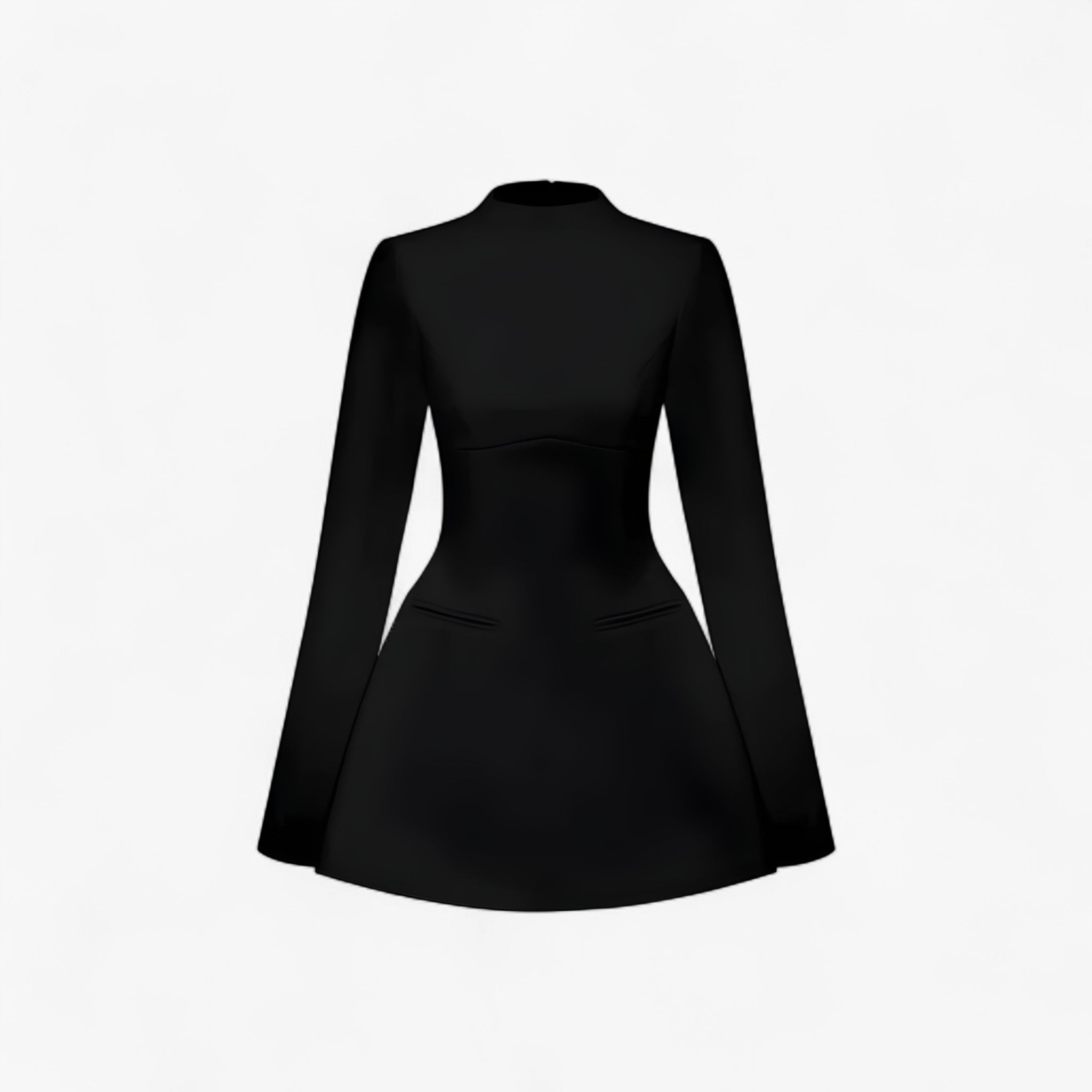 Addie | Vestito estivo fluido boho - Nero - female dress - Concept Palermo