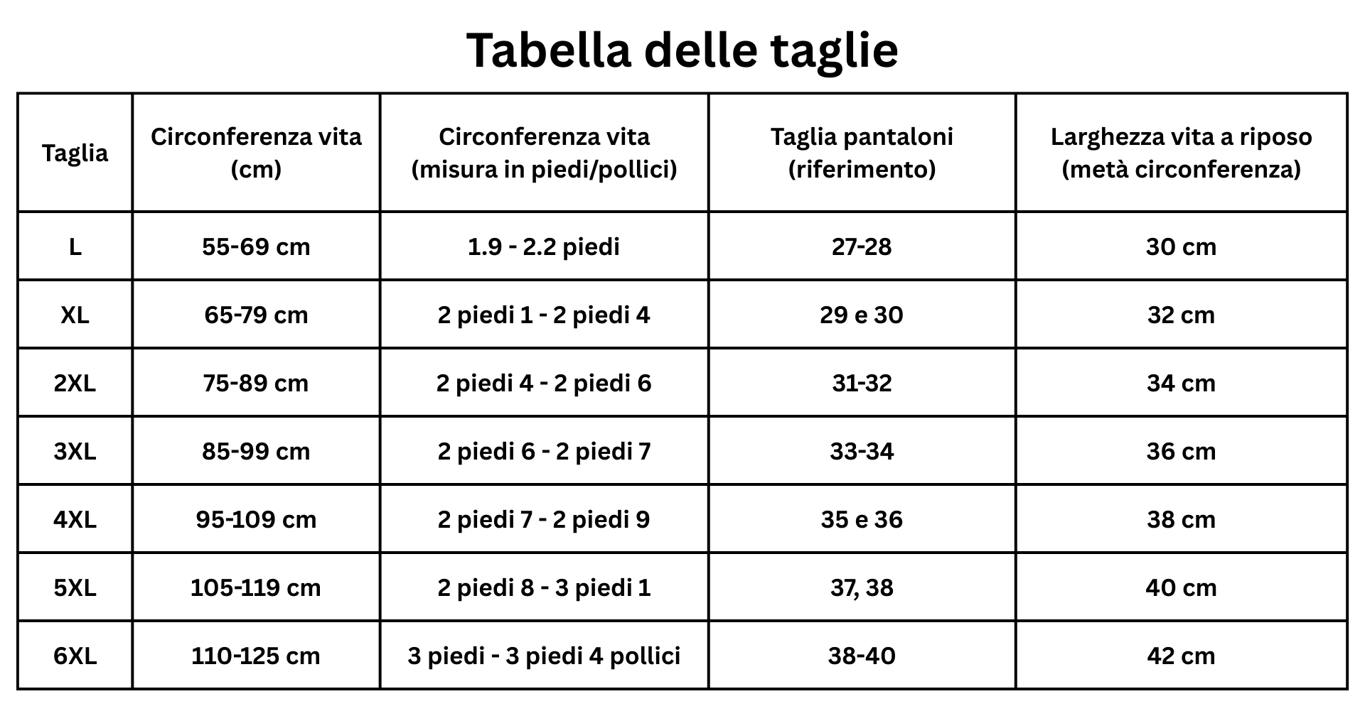 Size Guide