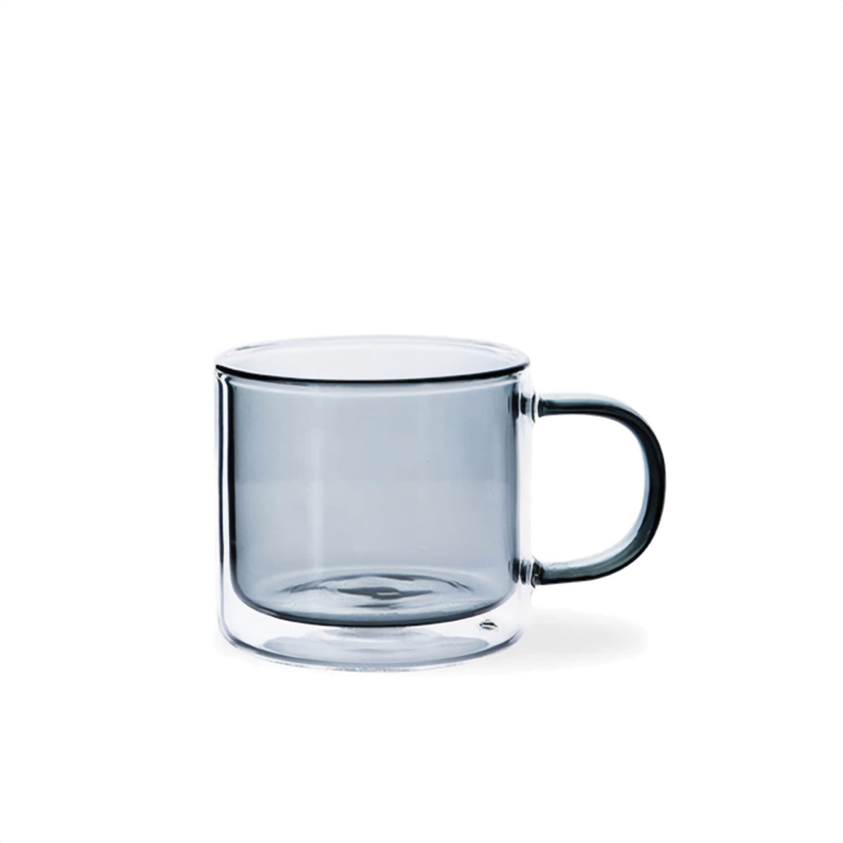 Elegante Suna Bicchieri di Vetro | Bicchieri Stilosi e Sofisticati per una Cena Elegante - Grigio - Decor Kitchen Tableware - Concept Palermo