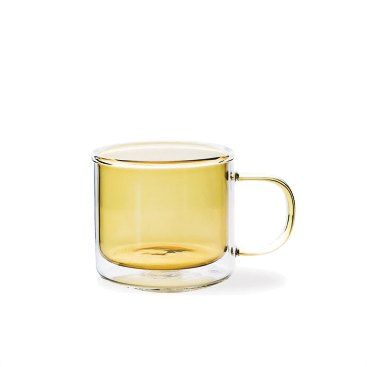 Elegante Suna Bicchieri di Vetro | Bicchieri Stilosi e Sofisticati per una Cena Elegante - Giallo - Decor Kitchen Tableware - Concept Palermo