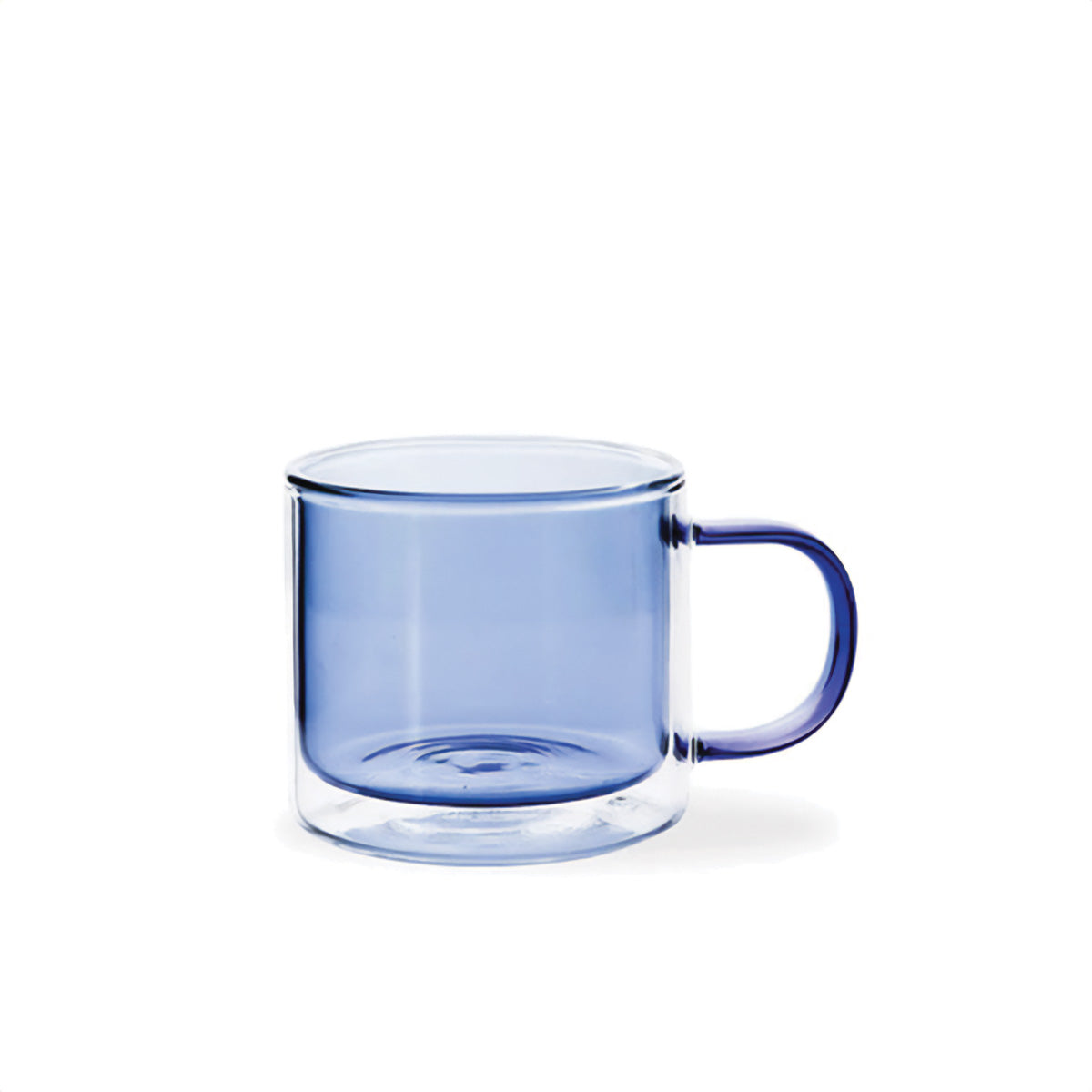 Elegante Suna Bicchieri di Vetro | Bicchieri Stilosi e Sofisticati per una Cena Elegante - Blu - Decor Kitchen Tableware - Concept Palermo