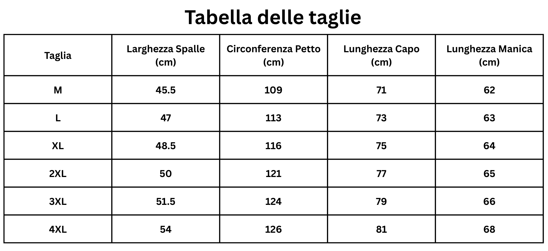 Size Guide