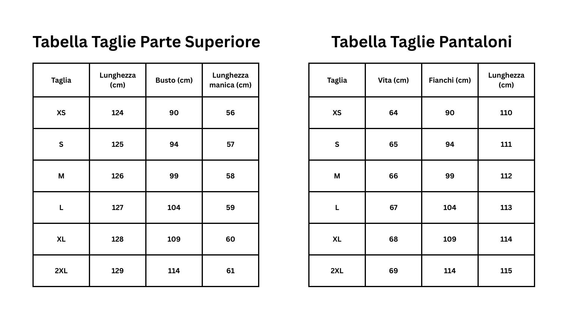 Size Guide