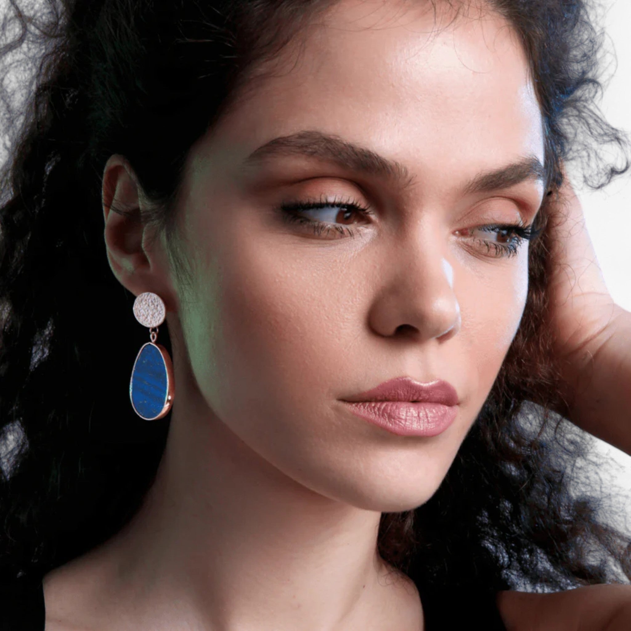 Orecchini Protettivi in Lapislazzuli HealWithin - - EARRINGS Earrings for Women Girls New Fashion Earrings womens earring - Concept Palermo