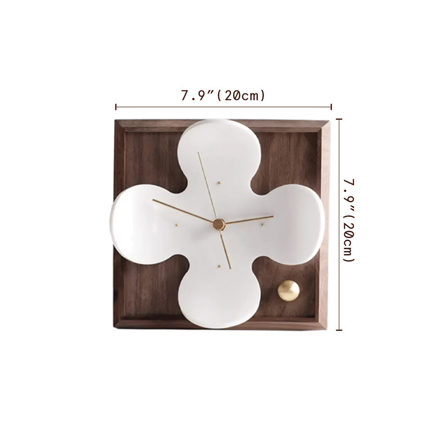 Tulipa Orologio da Parete | Design Elegante per Trasformare la Tua Casa - - Decor Wall Clock - Concept Palermo