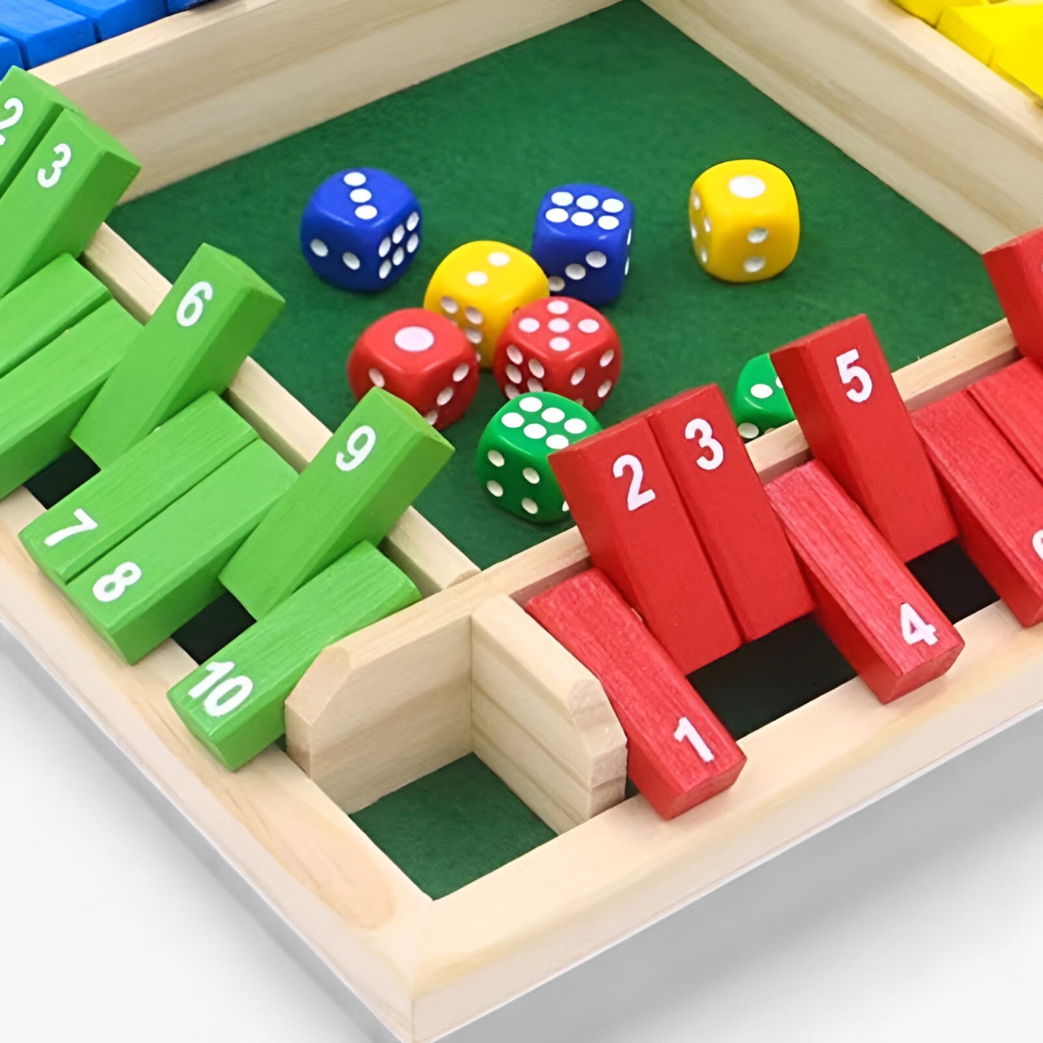 Milano | Gioco Colorato Shut the Box - - board games TOYS AND GAMES - Concept Palermo