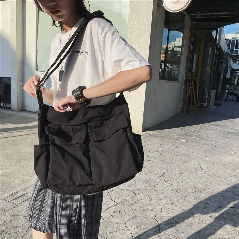 JOSEPHINA - Borsa a tracolla vintage in tela per donna - - Bags handbags Shoulder Bags women bags - Concept Palermo