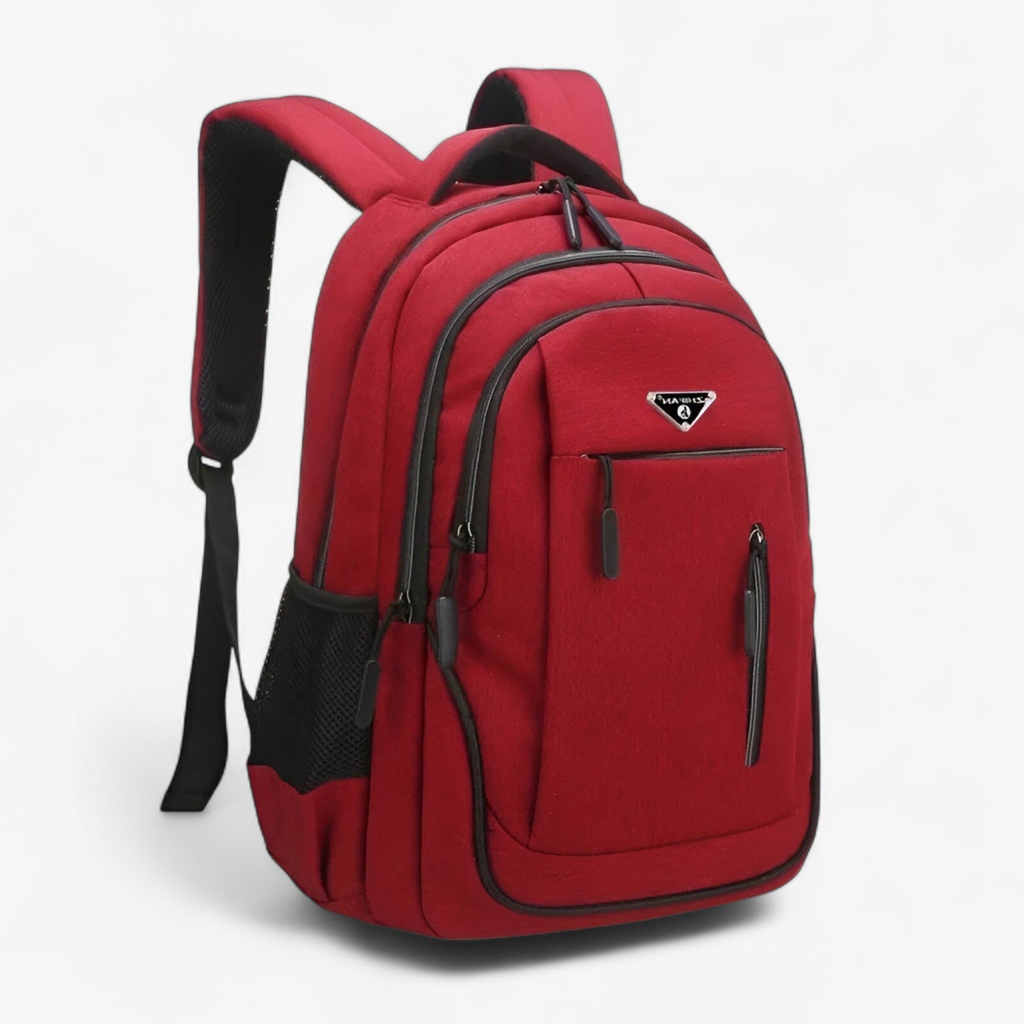 Finn | Zaino Laptop Spazioso per Studenti - Rosso - accessori zaino zaino elegante zaino funzionale zaino laptop zaino Oxford zaino per studenti zaino spazioso zaino viaggiatore - Concept Palermo