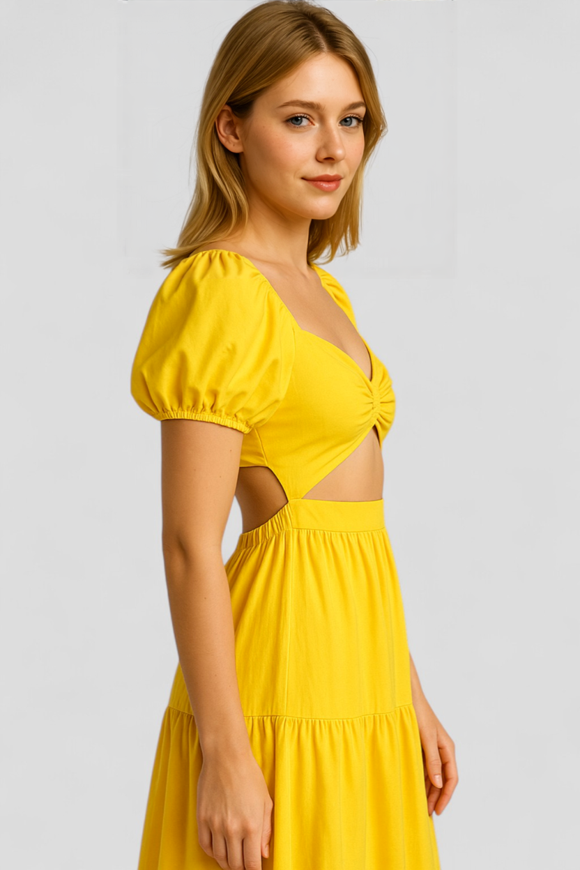 Martina | Abito Donna Elegante - - abbigliamento femminile abito casual abito chic abito elegante abito estivo abito versatil comfort elegante gonna lunga look sofisticato mezza manica moda estate stile moderno taglia unica tendenze moda - Concept Palermo