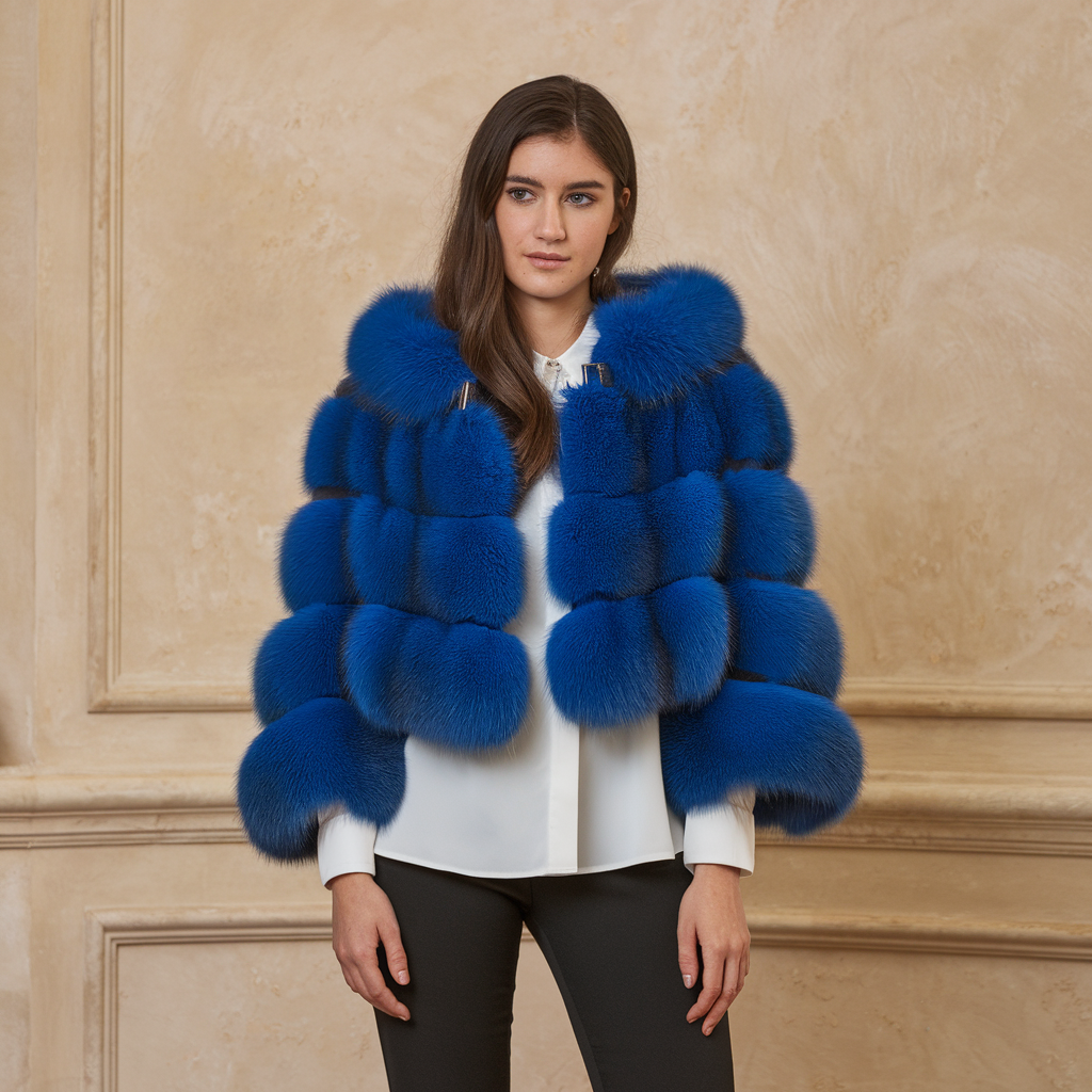 Adele | Giacca morbida in pelliccia sintetica - Calore e eleganza lussuosi - - faux fur jacket for her fur jacket Jackets & Coats snow jacket winter winter jacket - Concept Palermo