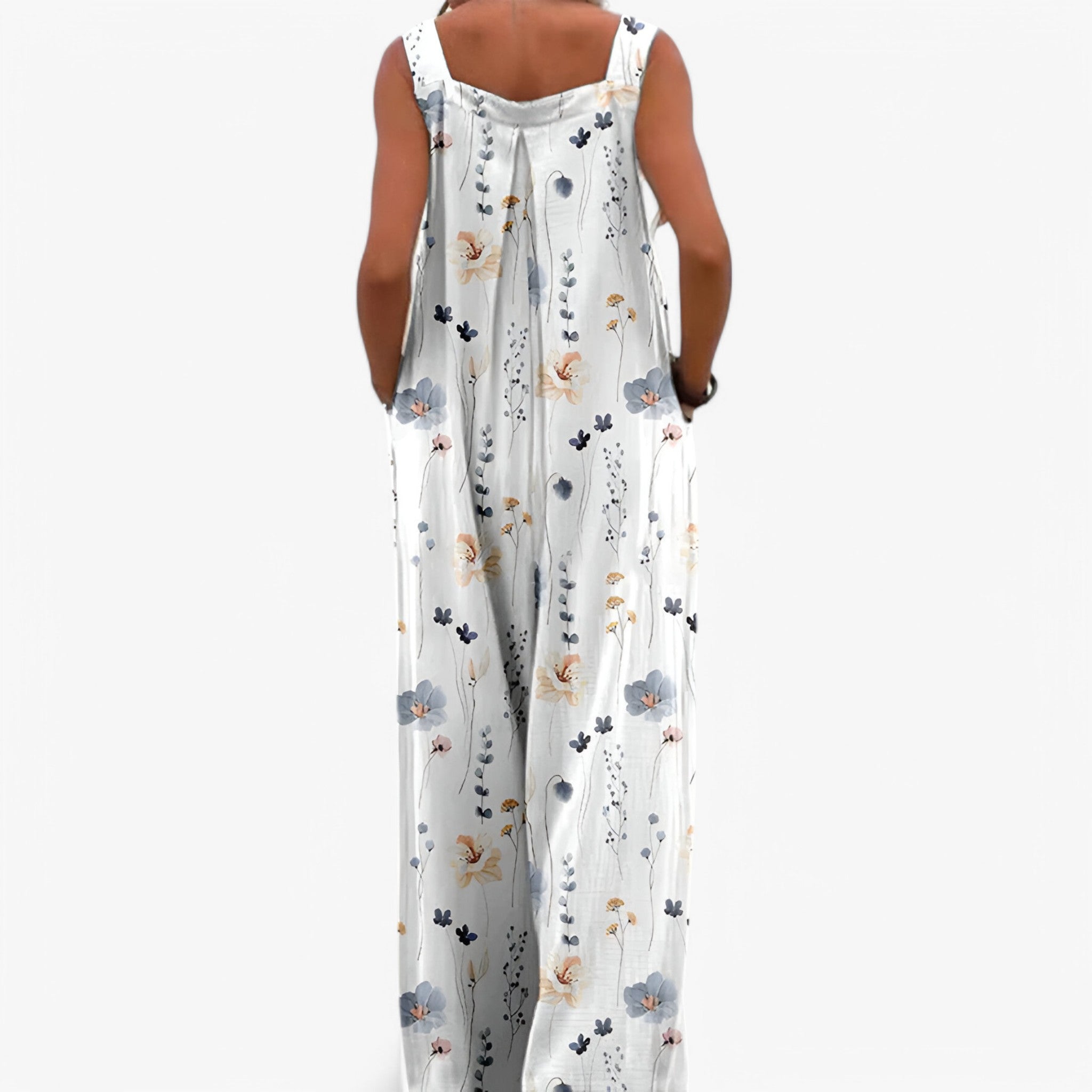 Breezy | Tuta Senza Maniche con Stampa Floreale - - 20240411 657081741074100 b0n1st0t1s bottom fcm jumpsuit no121124 PiuE87Q spring summer TP-11-05 YS - Concept Palermo