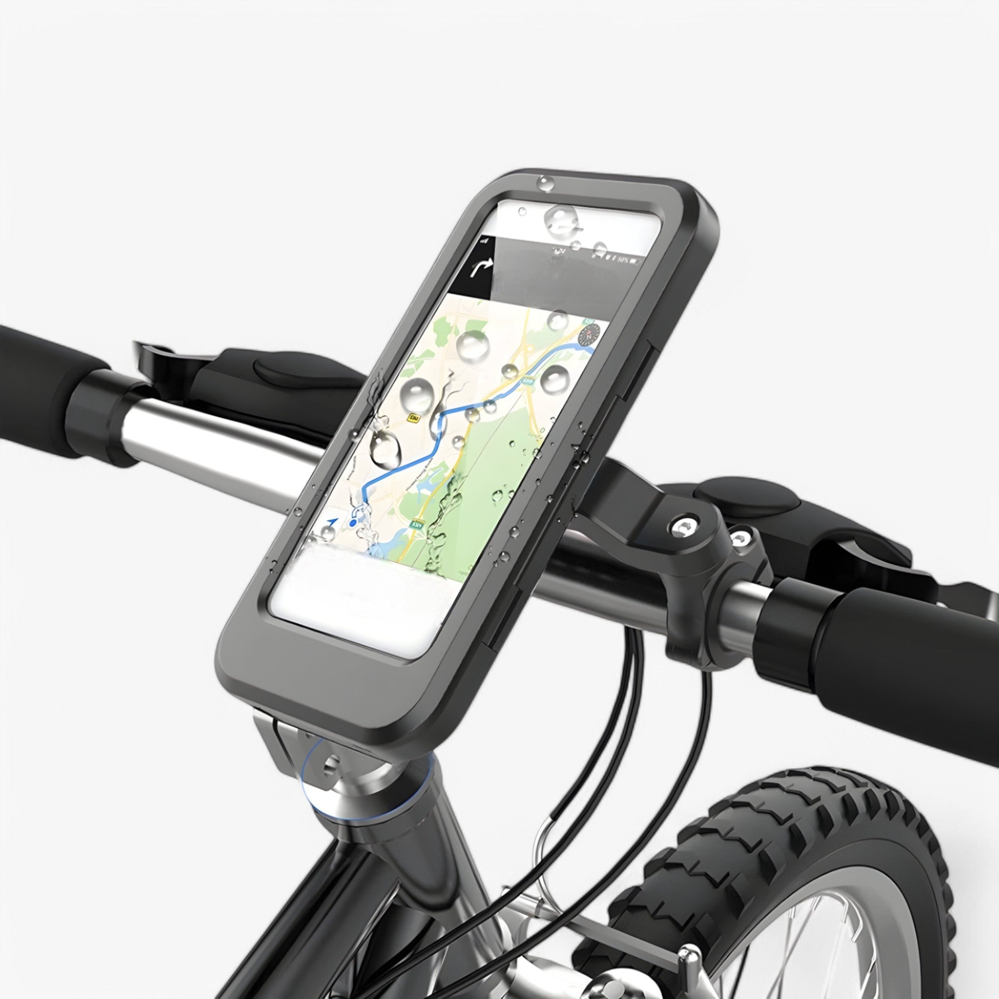 Gerald | Portadiphone impermeabile per bicicletta - - bicycle phone holder phone holder - Concept Palermo