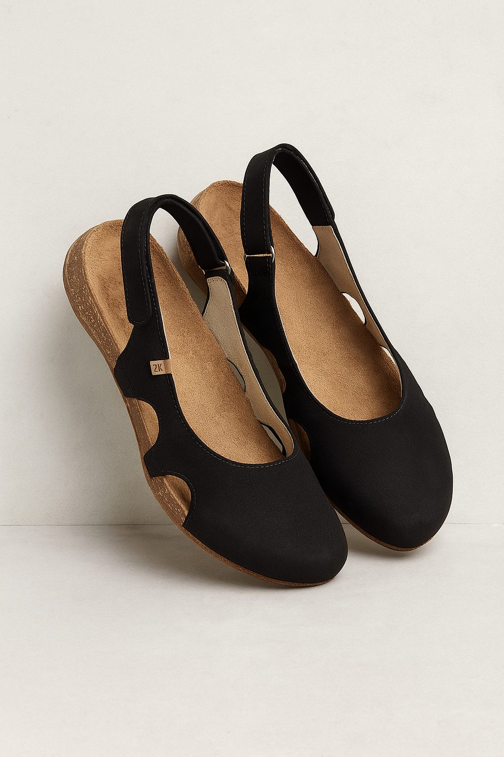 Ophelia | Décolleté con tacco medio in faux pelle - Nero - Frauen Sandalen sandlas women - Concept Palermo