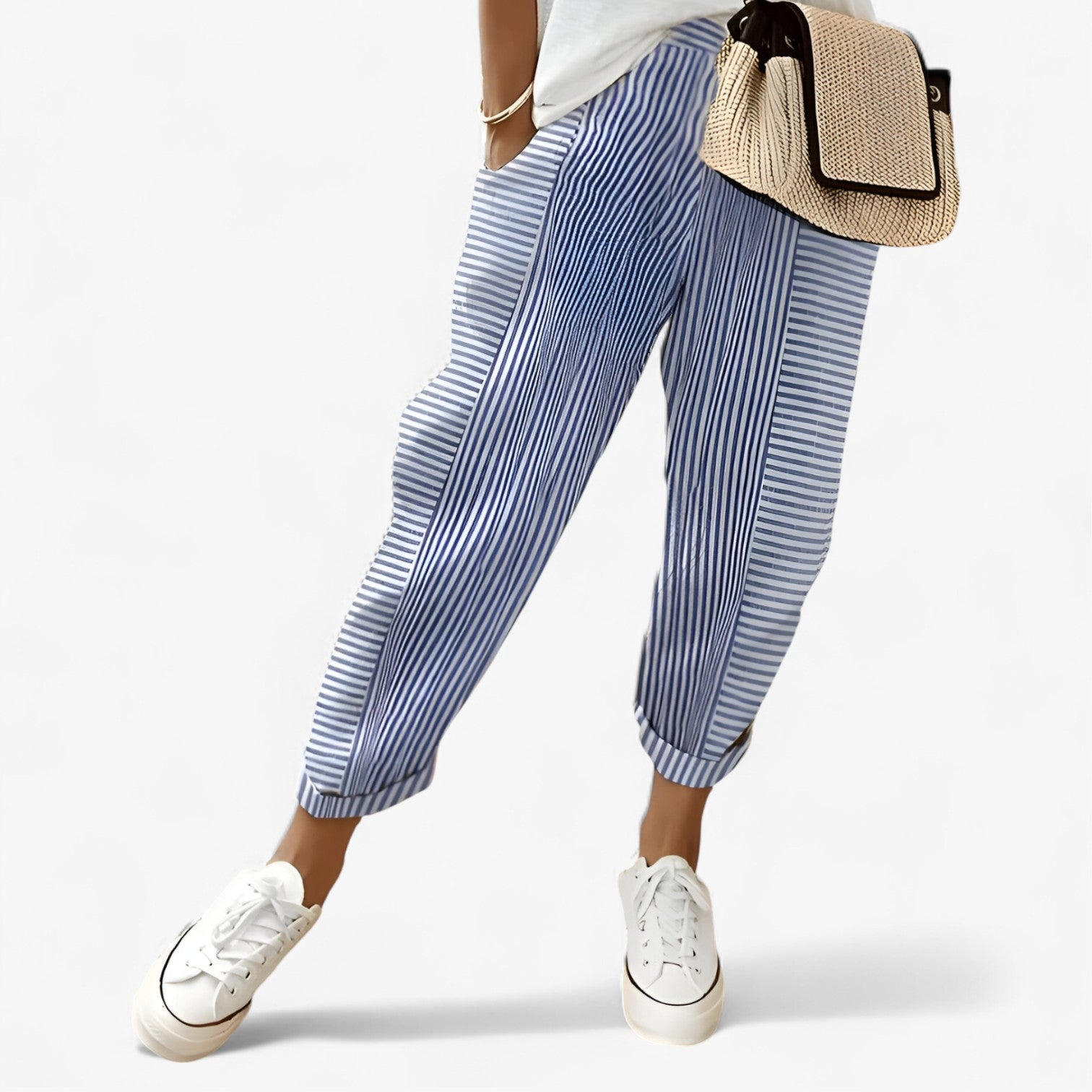 Quinnie | Somrig Klänning – Flödande Stil för Varma Dagar - Blu - - Concept Palermo