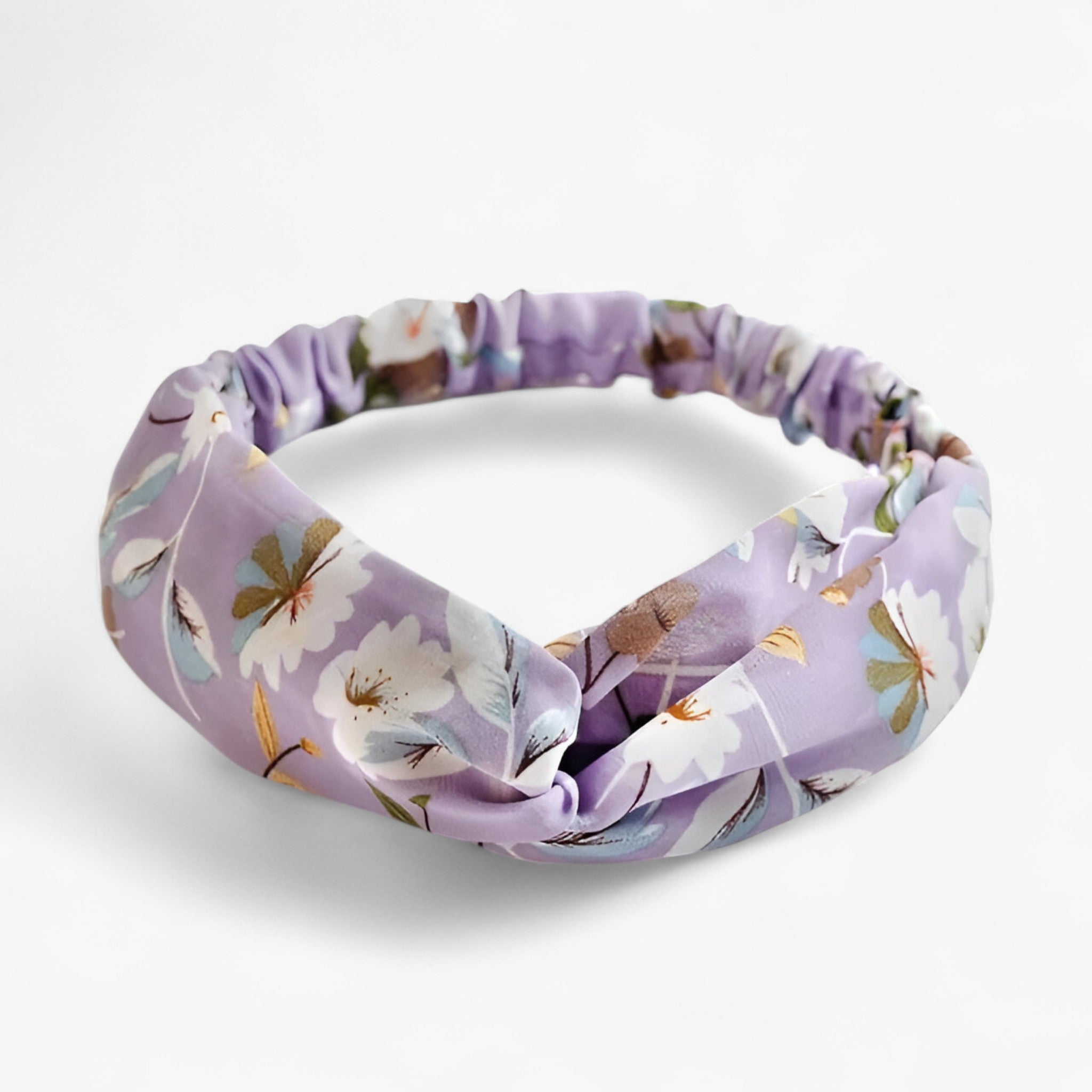 Fascia con stampa bohemien Bandana vintage - Viola - headband - Concept Palermo