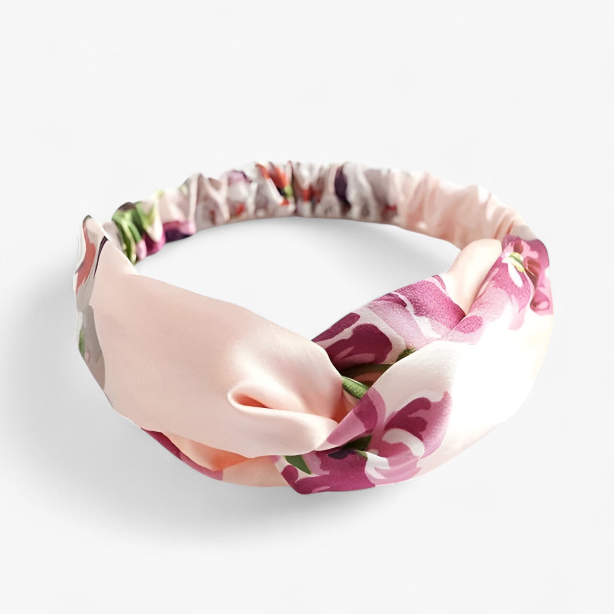 Fascia con stampa bohemien Bandana vintage - Rosa chiaro - headband - Concept Palermo