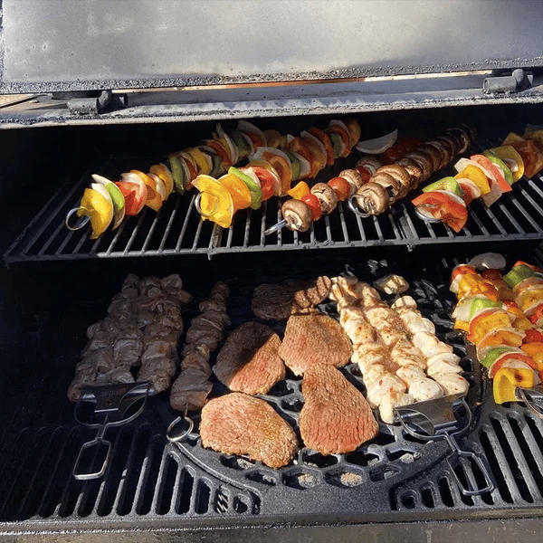 SkewGril | Spiedini da grill a 3 vie | Acciaio inossidabile - - 3-way skewers grill skewers grilling stick Skewers skewers stick - Concept Palermo