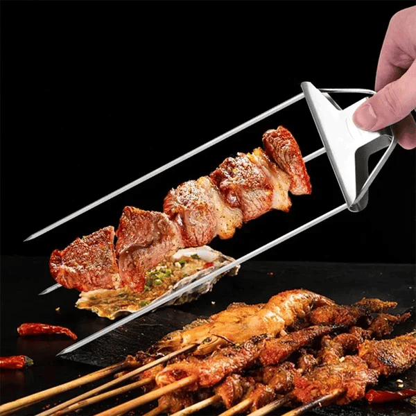 SkewGril | Spiedini da grill a 3 vie | Acciaio inossidabile - - 3-way skewers grill skewers grilling stick Skewers skewers stick - Concept Palermo