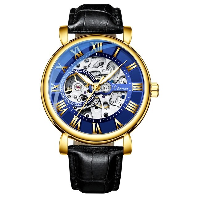 Orologio Cheno | Orologio da uomo - Blu dorato - Watches WATCHES FOR MEN - Concept Palermo
