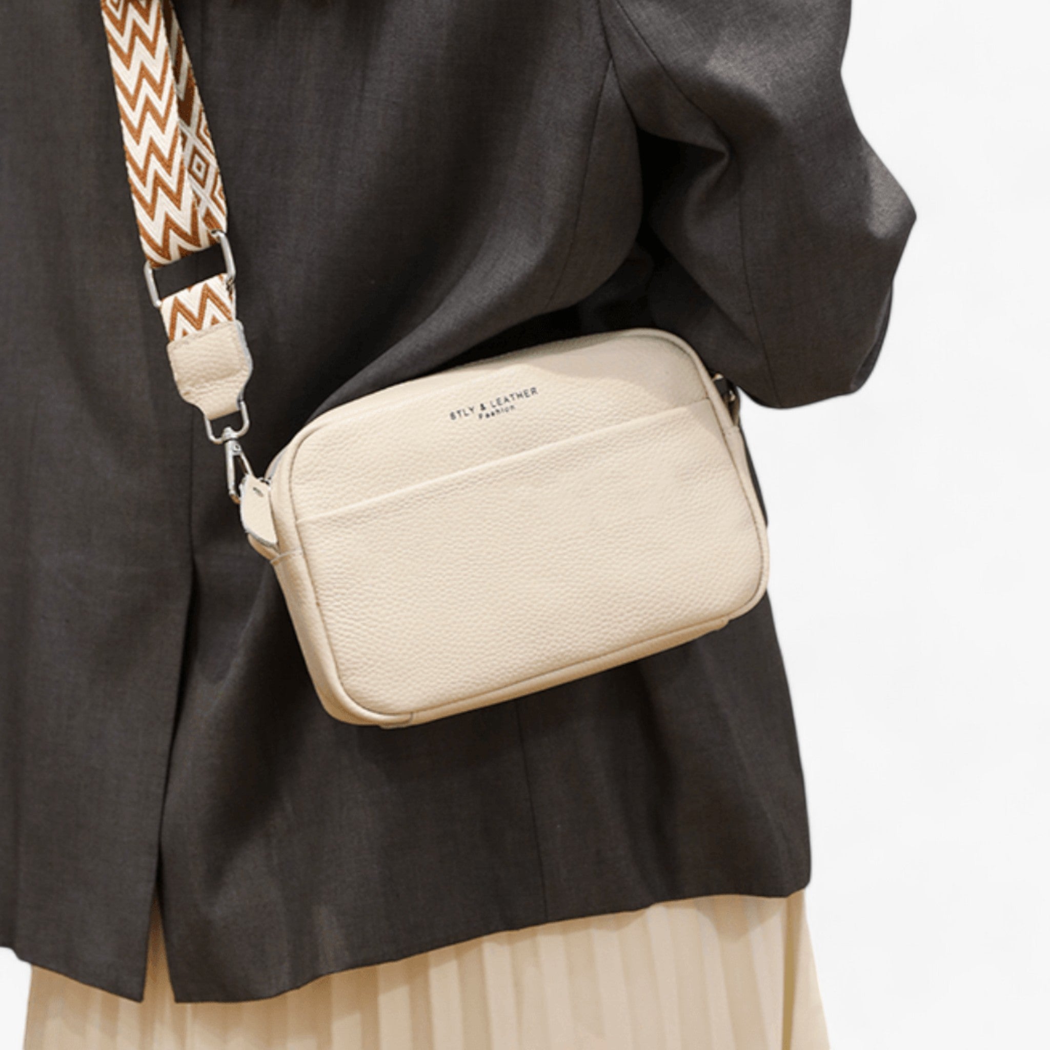 Crossbody Bag™ - Borsa da donna in pelle - - ac Old (Google) old_google - Concept Palermo