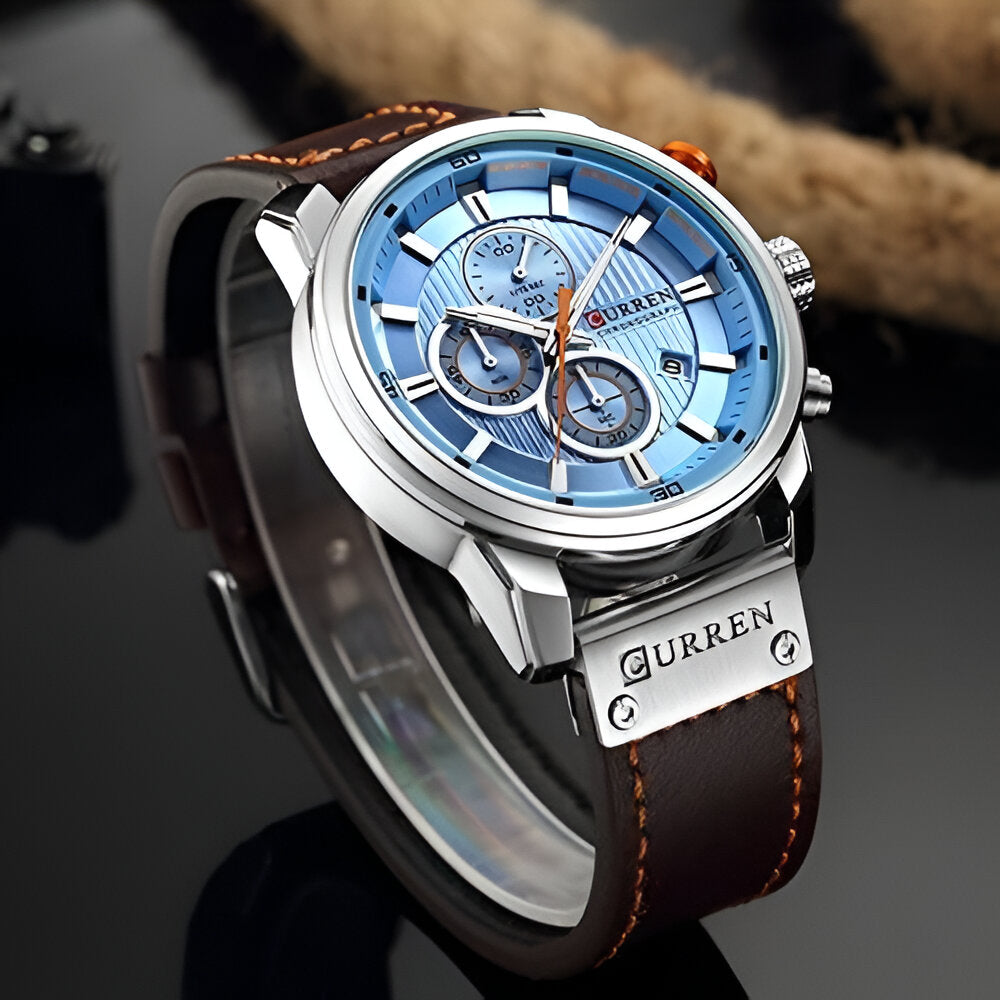Orologio cronografo da polso CURREN per uomo - - watch WATCHES FOR MEN wistwatches - Concept Palermo