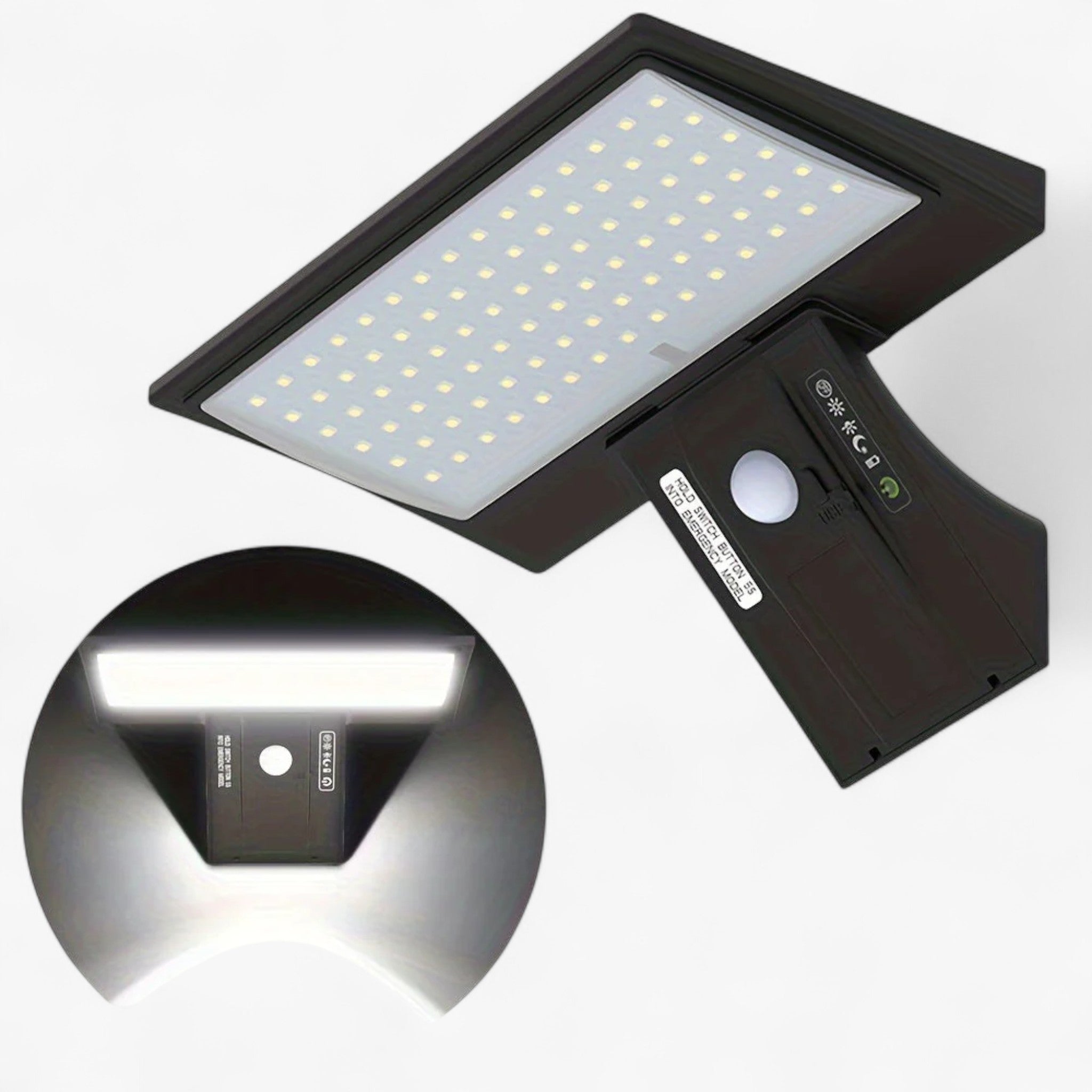 SmartSolar - Lampada LED solare da esterno con sensore di movimento - luce gratuita per tutta la vita - - Garden Lamps Home & Garden - Concept Palermo