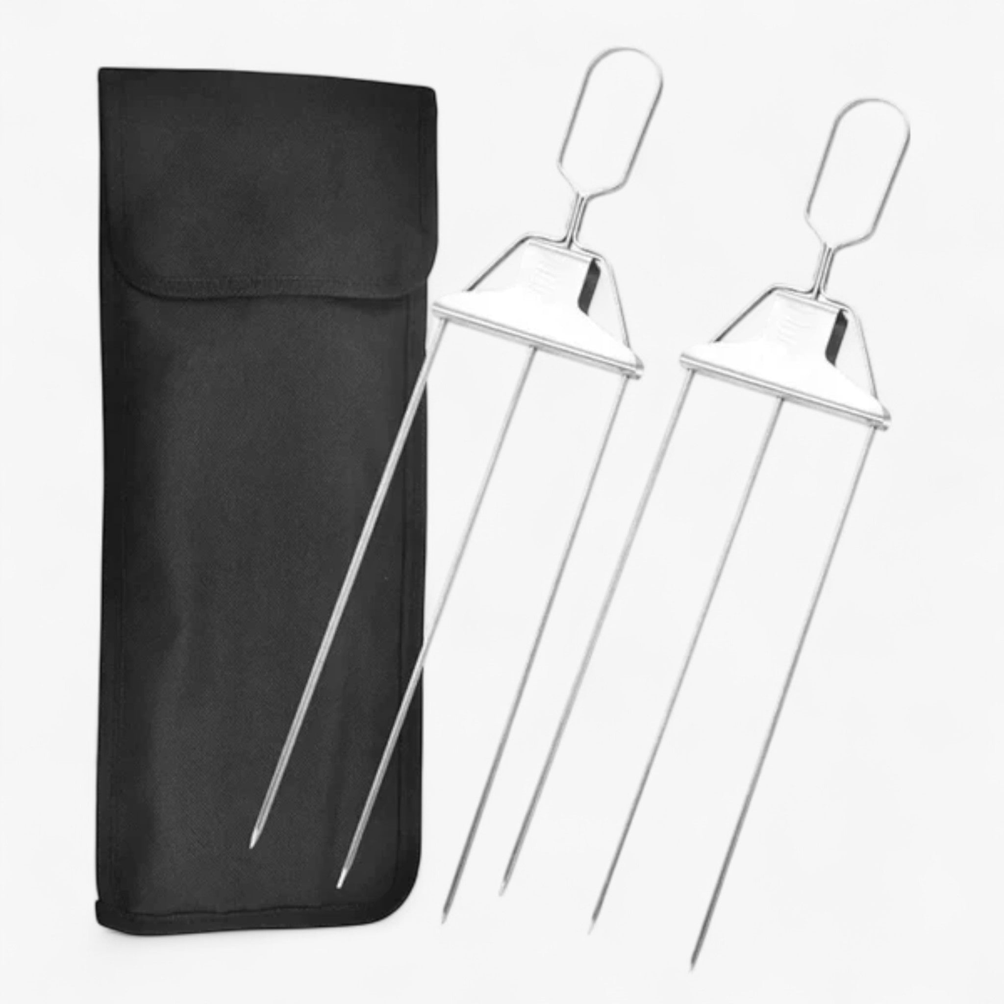 SkewGril | Spiedini da grill a 3 vie | Acciaio inossidabile - - 3-way skewers grill skewers grilling stick Skewers skewers stick - Concept Palermo