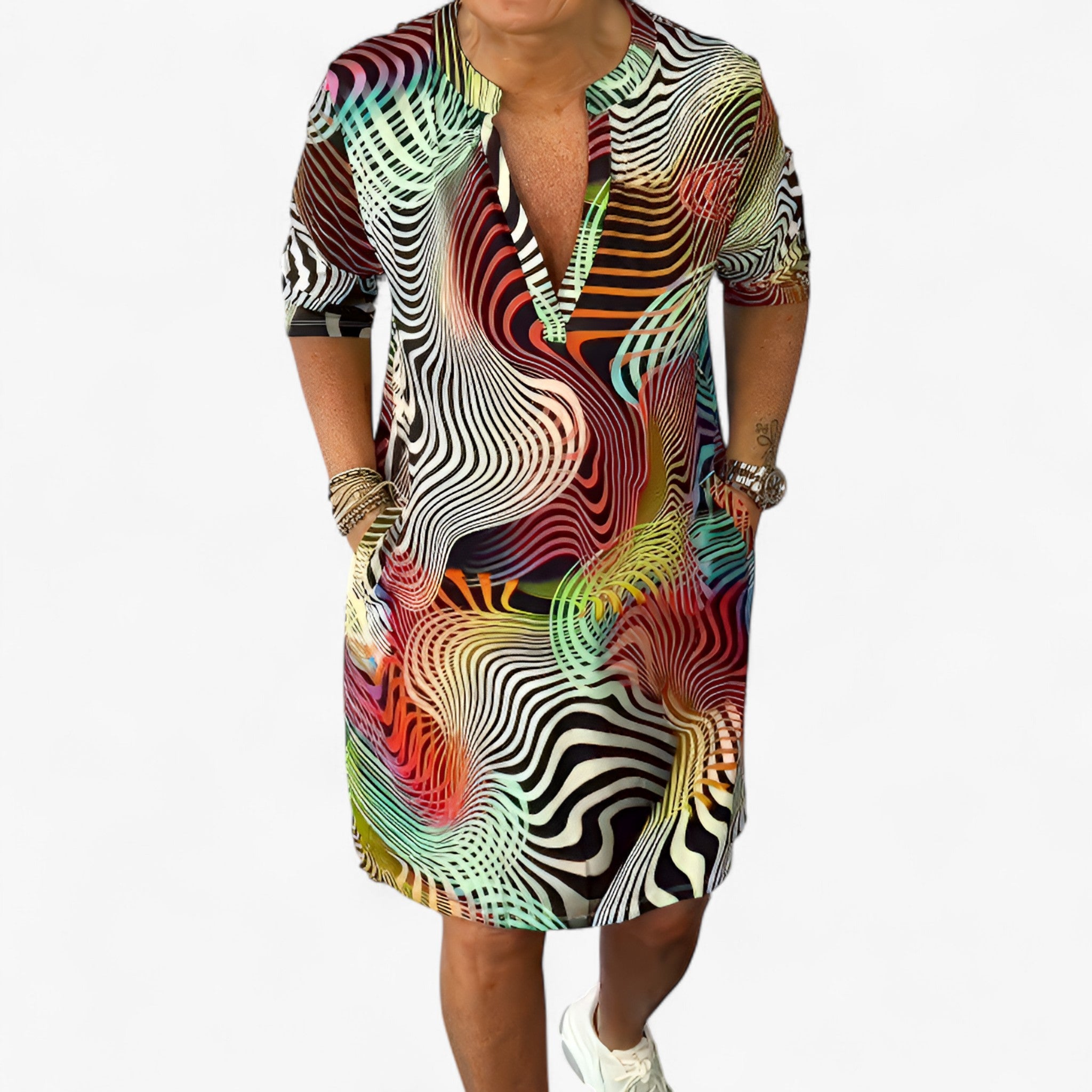 Katherine | Abito Donna con scollo a V elastico