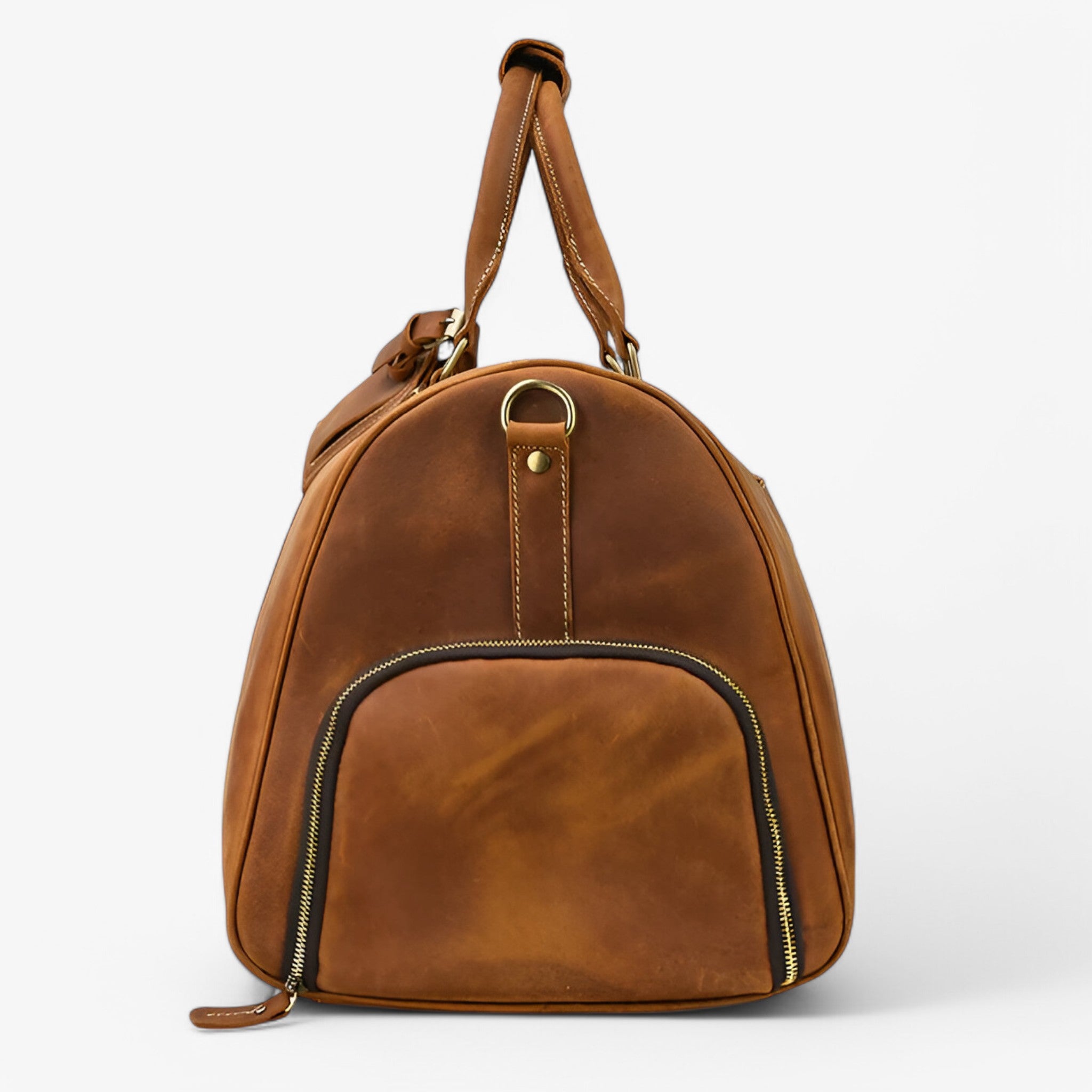 Lorenzo | Elegante Borsa da Viaggio in Pelle - - - Concept Palermo