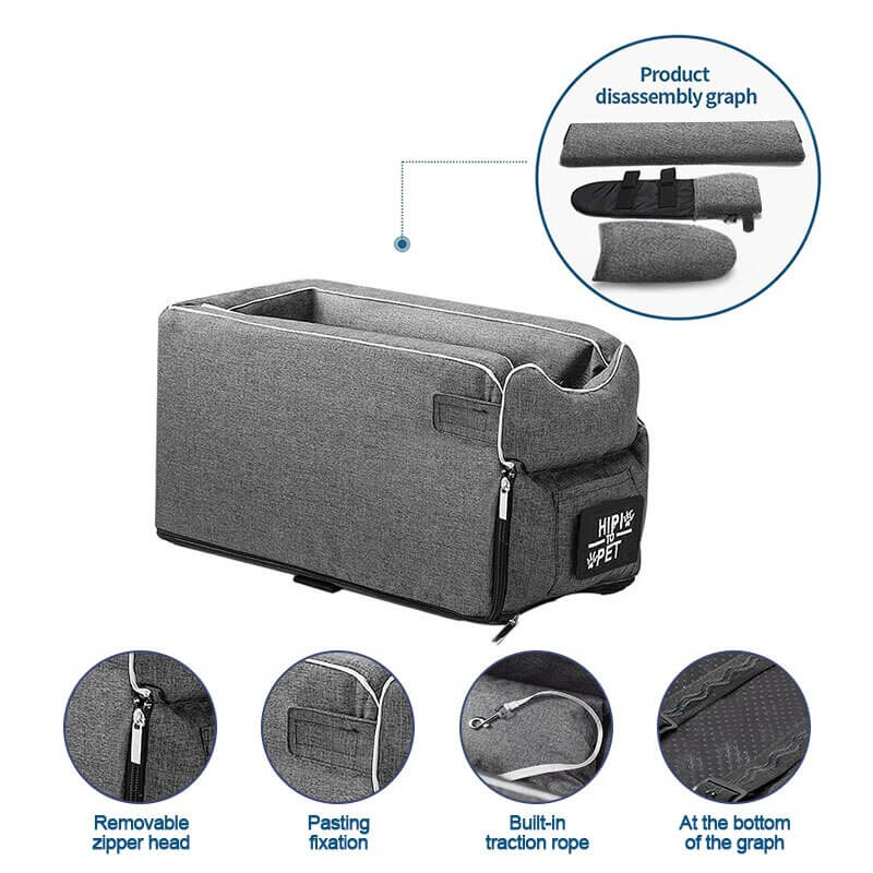 Seggiolino auto portatile per animali domestici - - Auto Autotechniek Autotoebehoren Dieren Dierenaccessoires Huisdierbenodigdheden Huisdieren Huisdierverzorging Voertuig - Concept Palermo