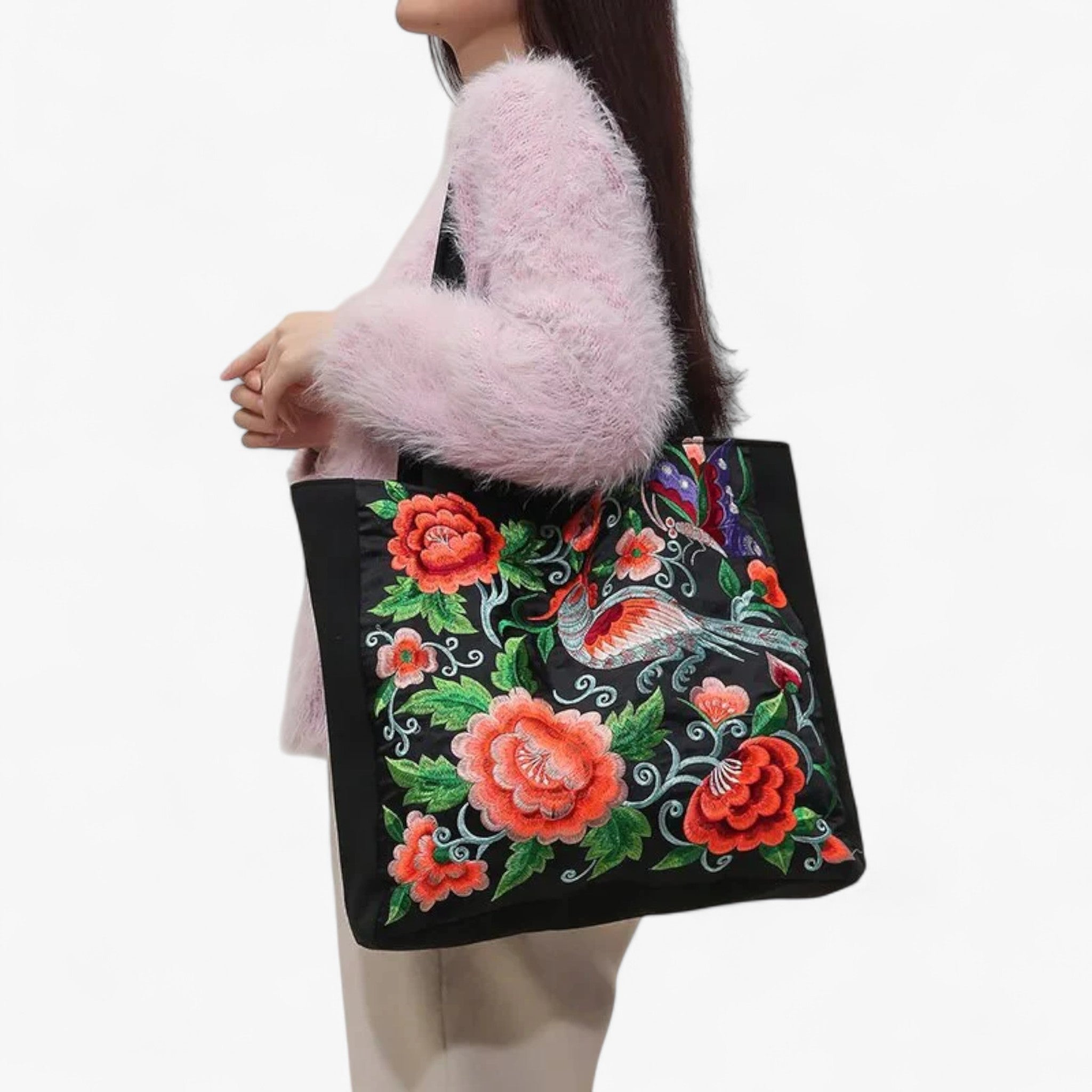 Fenja - Borsa pratica - Rosso Arancione - Bags handbags tote bag Women's handbags - Concept Palermo