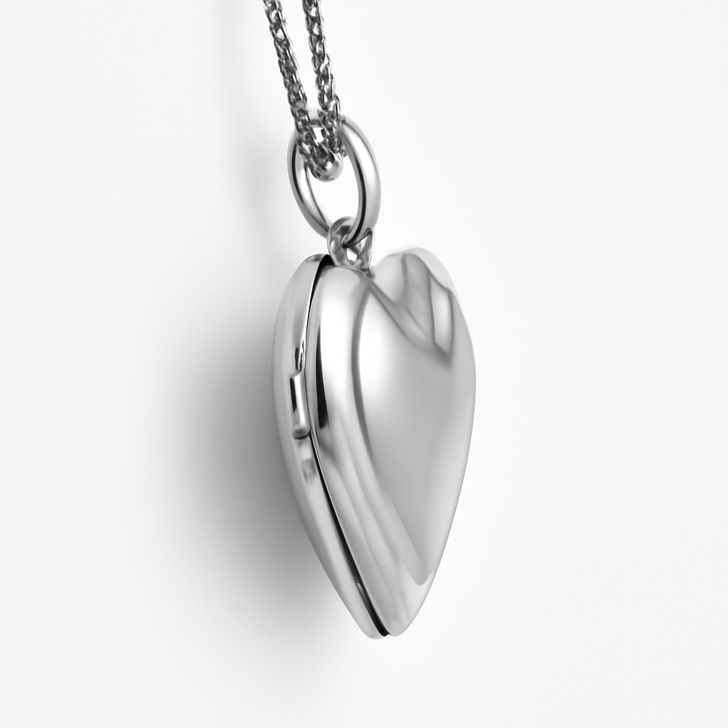 Amore Eterno | Ciondolo a forma di cuore - Porta ricordi preziosi in argento sterling - - NECKLACES Necklaces for Women Pendant Necklaces - Concept Palermo