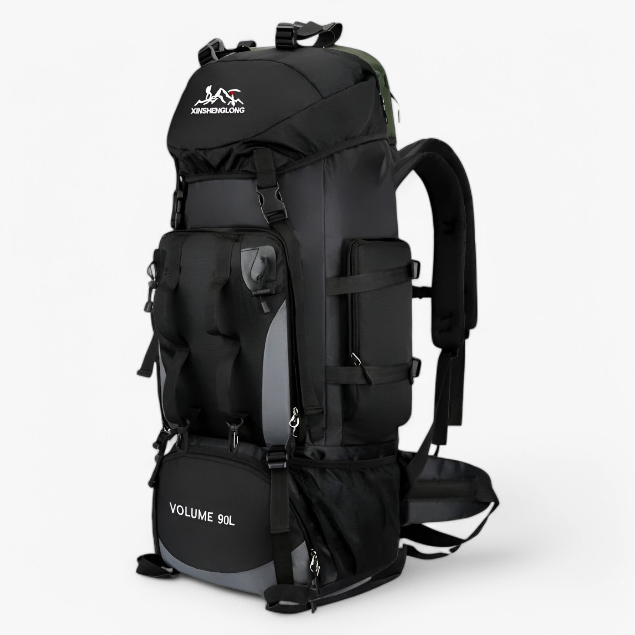 Zaino Impermeabile per Escursioni e Campeggio - Nero - Backpacks hiking backpacks - Concept Palermo