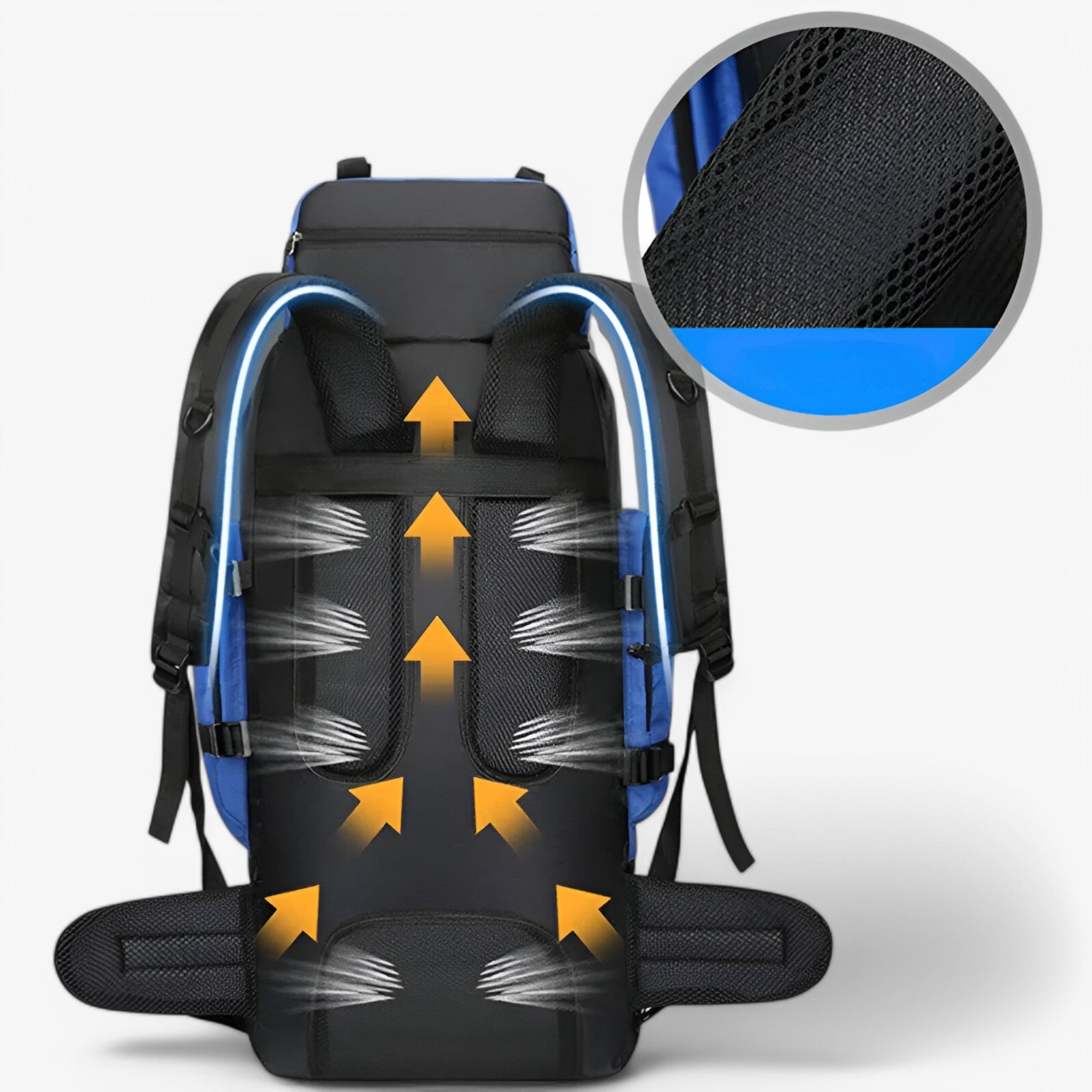 Zaino Impermeabile per Escursioni e Campeggio - - Backpacks hiking backpacks - Concept Palermo