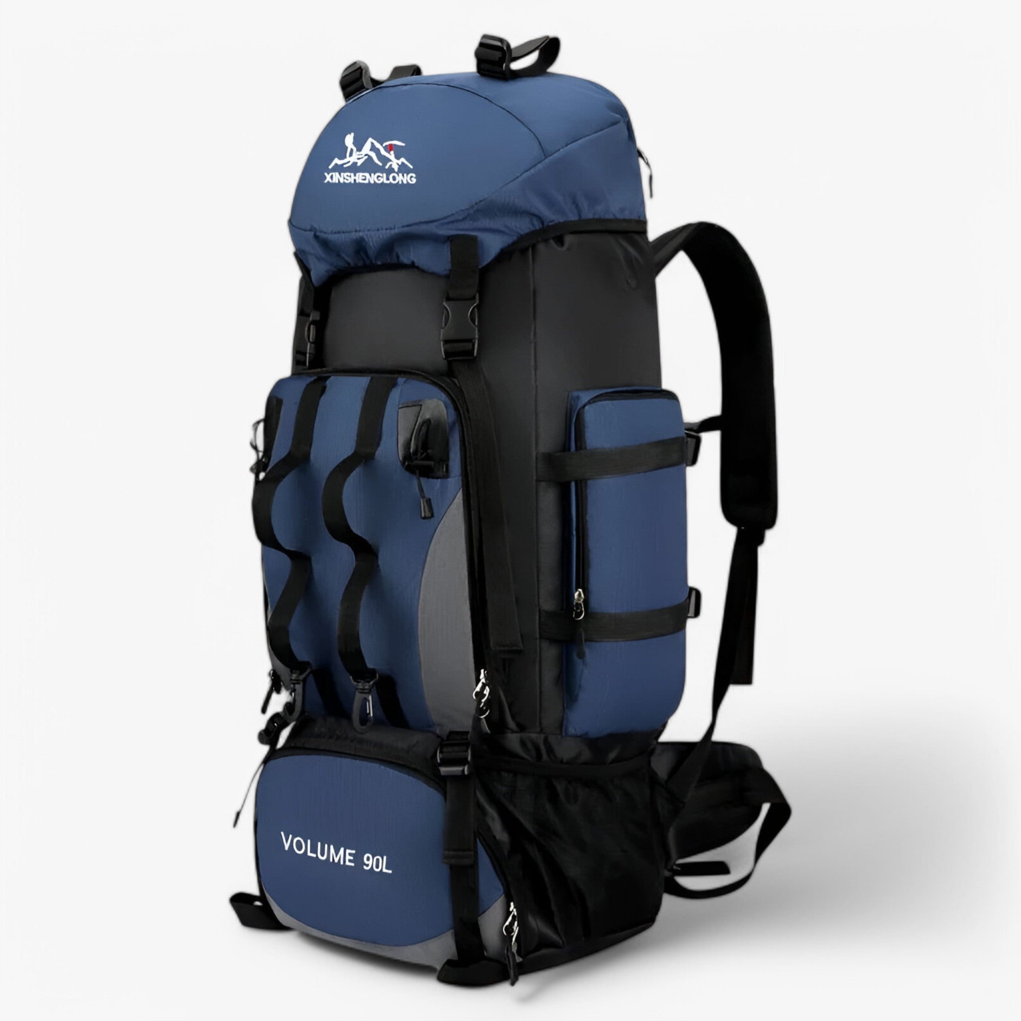Zaino Impermeabile per Escursioni e Campeggio - Blu scuro - Backpacks hiking backpacks - Concept Palermo