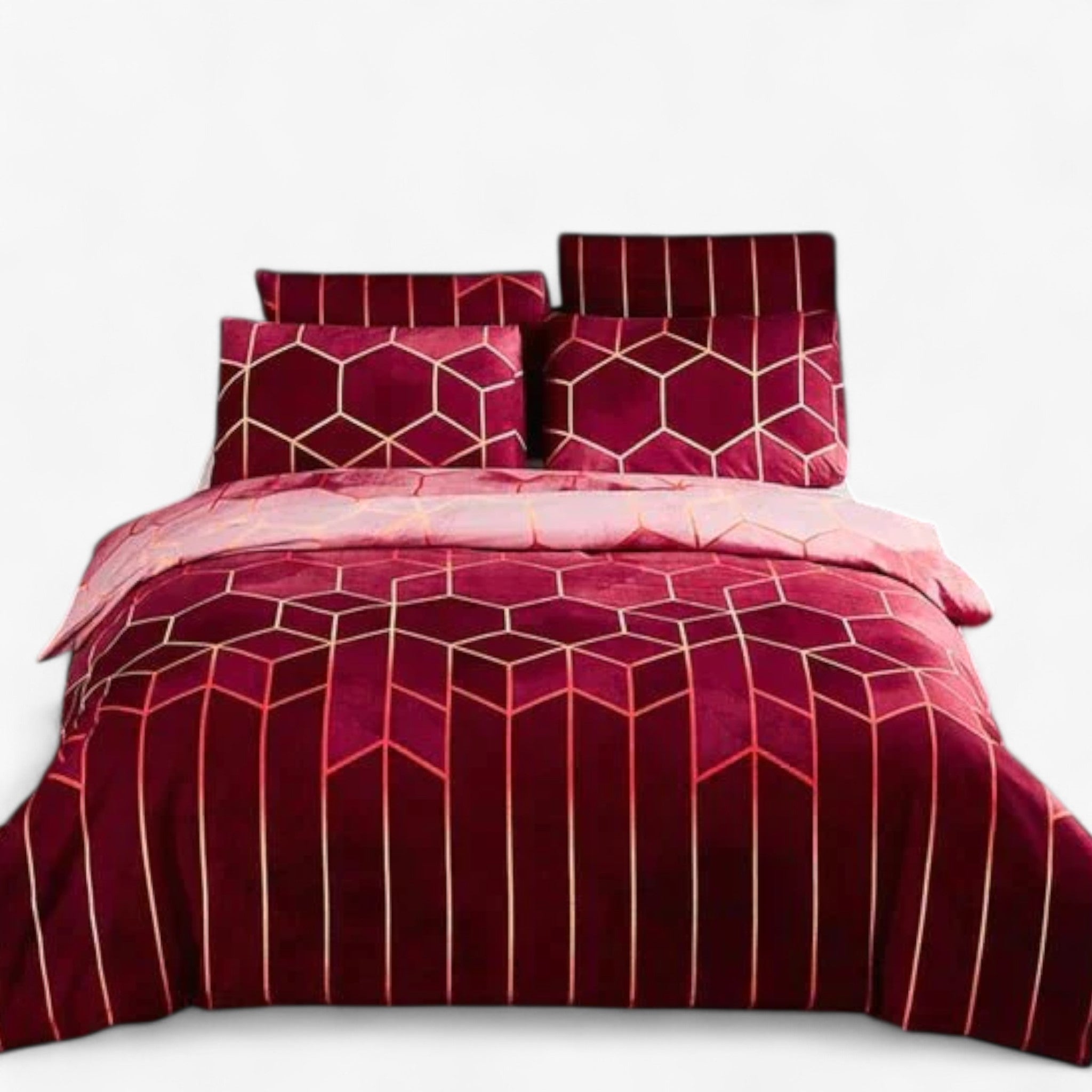 Luxe Layer - Copriletto 'Motivo geometrico' rinfrescante e traspirante - - Bedding bedsheets - Concept Palermo