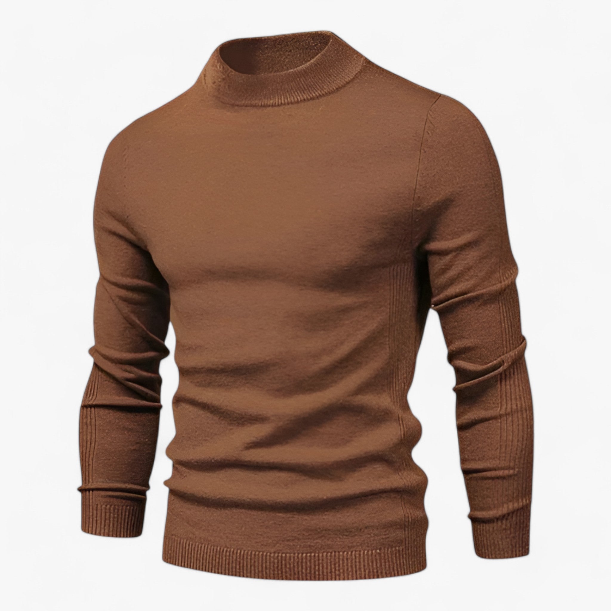 Tom | Maglione - Ideale per tutte le stagioni e tutte le occasioni - Marrone - heren kleding - Concept Palermo