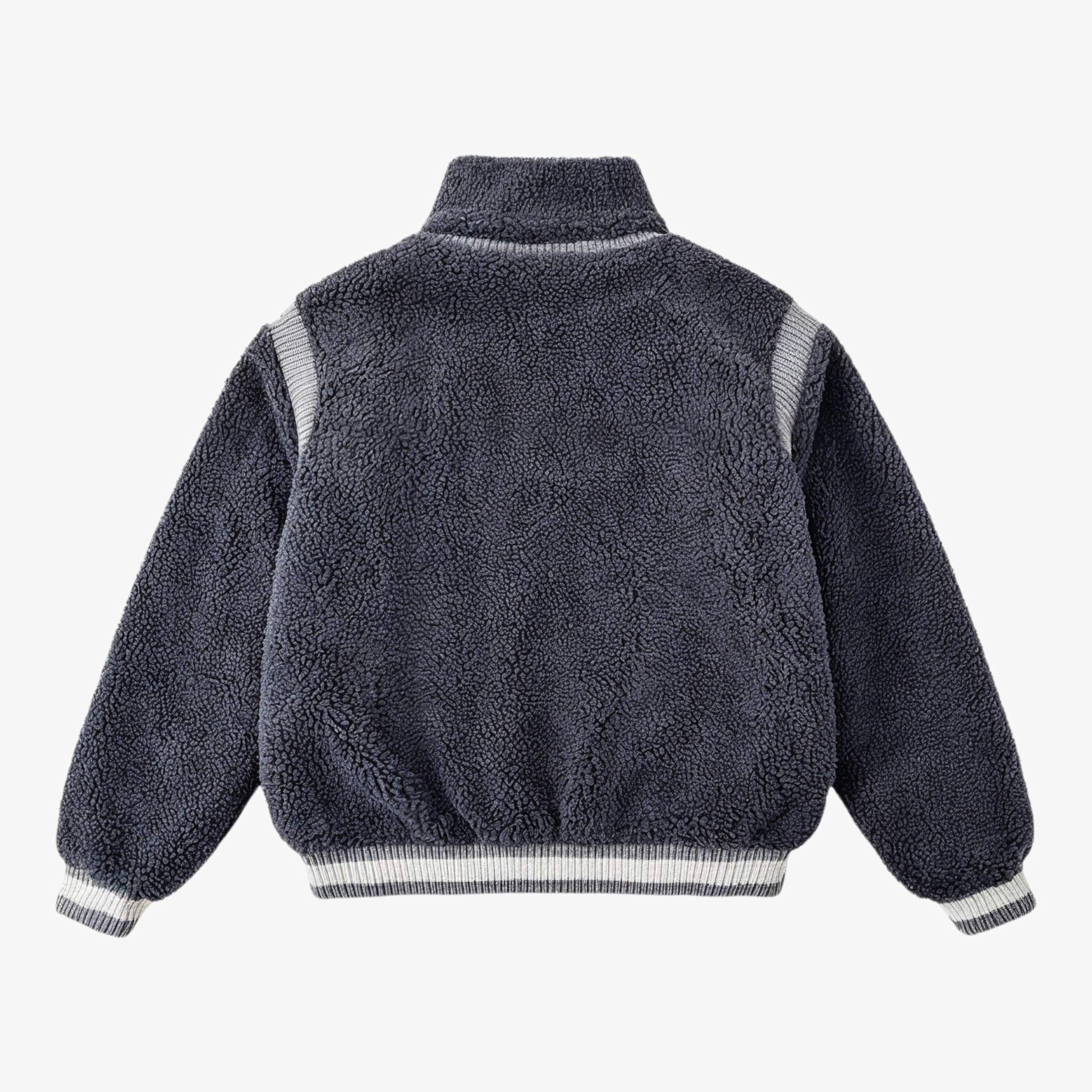 Emilio | Giacca Invernale Uomo Calda con Collo Rialzato - - abbigliamento invernale collo rialzato coton pile giacca calda giacca grigia giacca sportiva giacca trendy moda uomo stile moderno - Concept Palermo