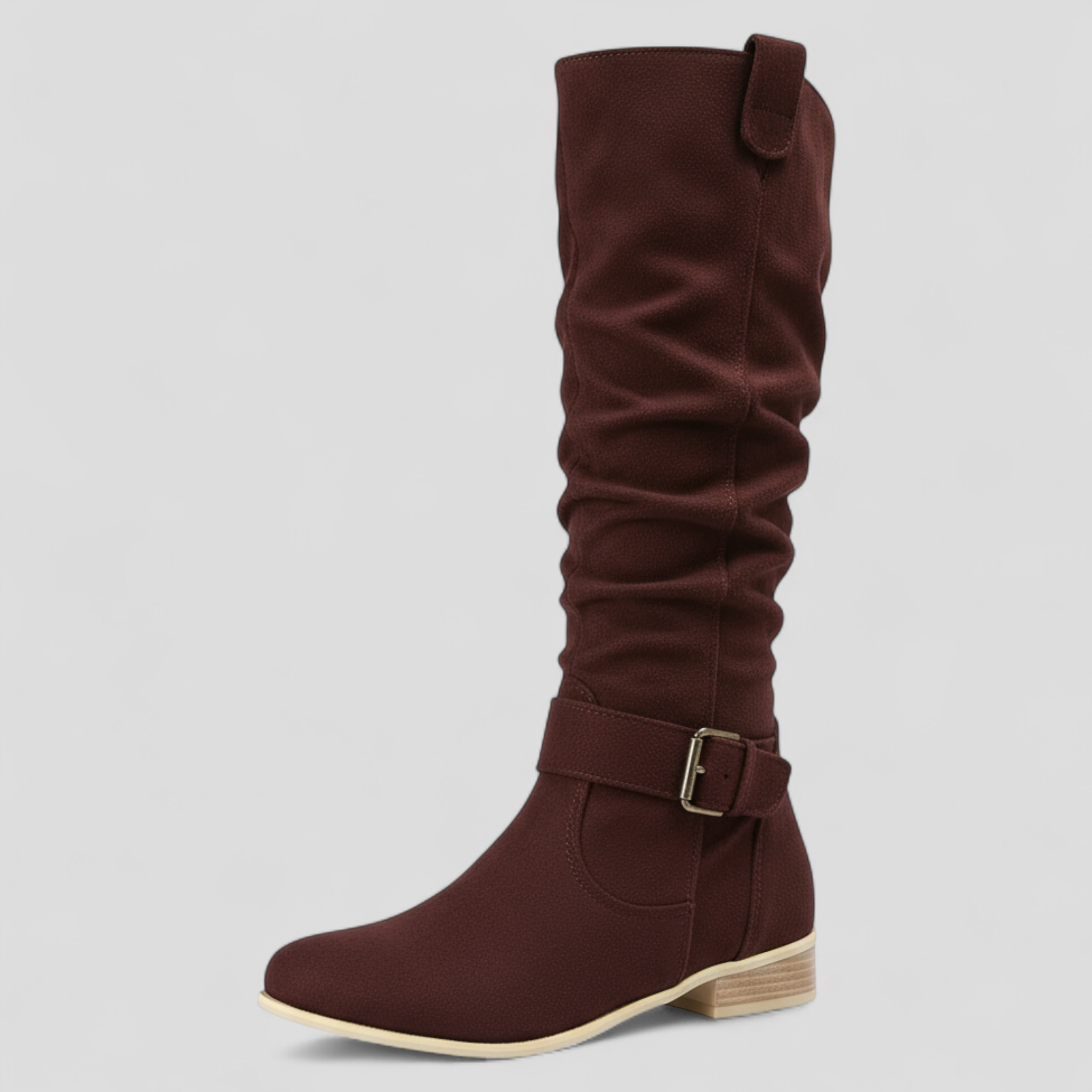 Jianna | Stivaletti in pelle scamosciata - Marrone scuro - 1012402 1itemsoldjan16th boots-ai Damesmode female-ai footwear-ai Shoes spring Tuckhub velori oslo20241009 Winter Women - Concept Palermo