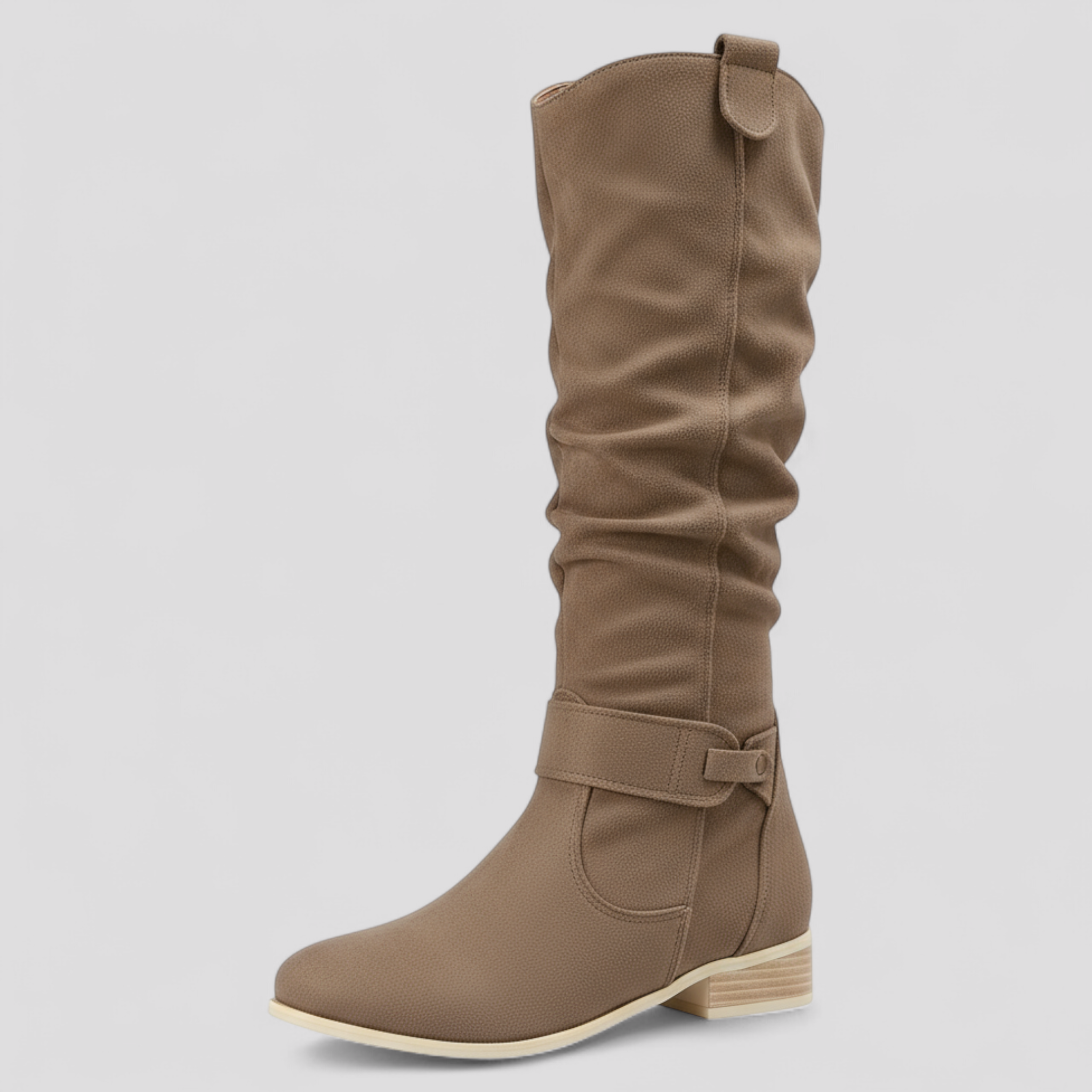 Jianna | Stivaletti in pelle scamosciata - Caffè - 1012402 1itemsoldjan16th boots-ai Damesmode female-ai footwear-ai Shoes spring Tuckhub velori oslo20241009 Winter Women - Concept Palermo