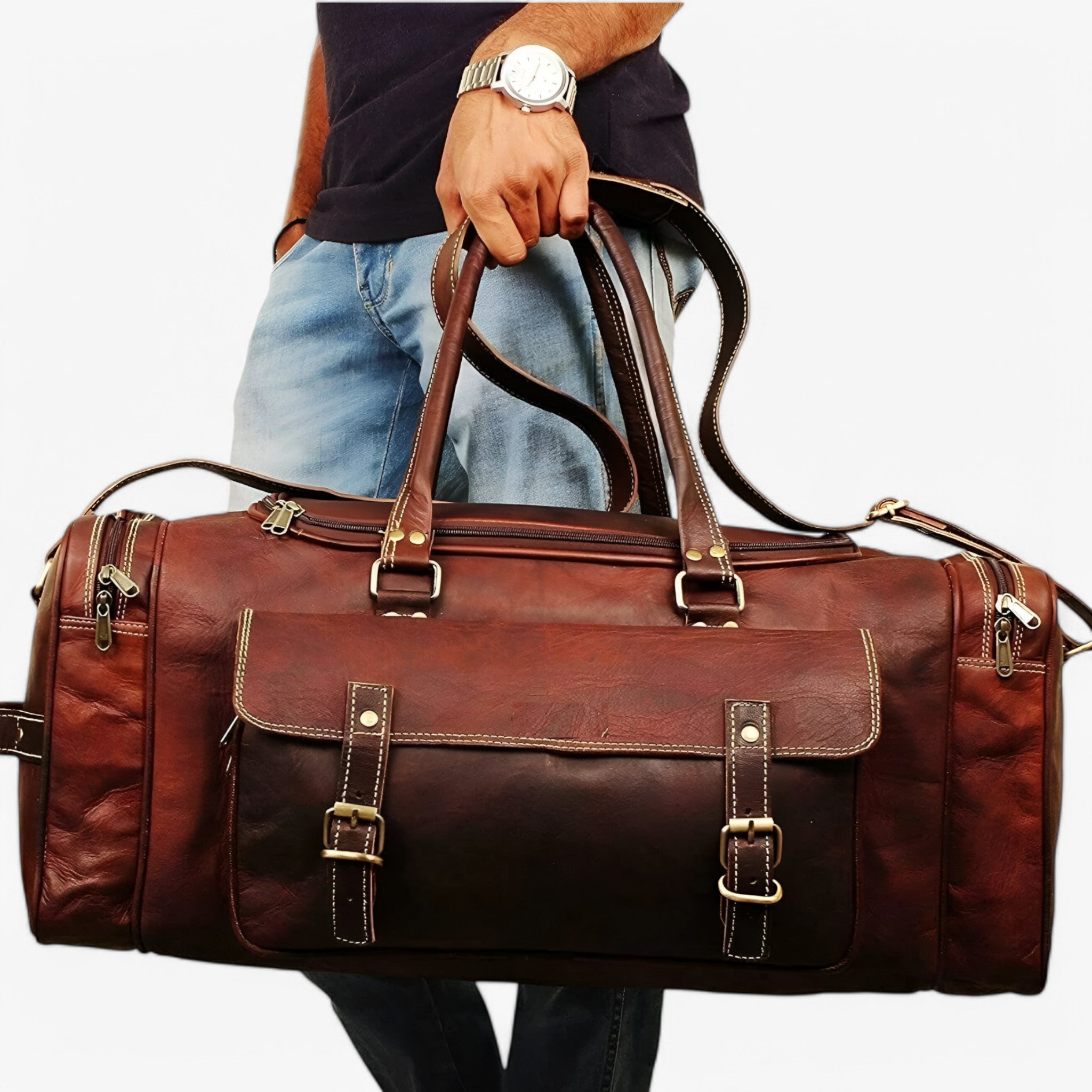 Traveler | Borsone da viaggio elegante e spazioso - - spo-default spo-disabled spo-notify-me-disabled - Concept Palermo